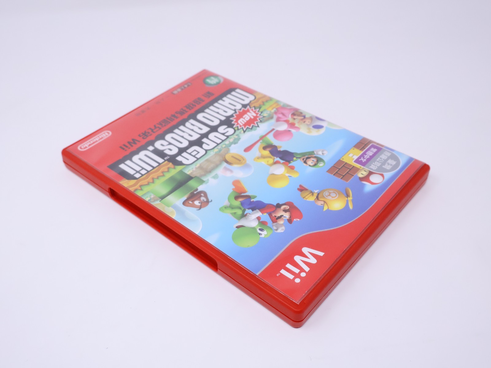 New Super Mario Bros Wii Chinese Taiwan Chinese CIB Box & Manuals US Ship