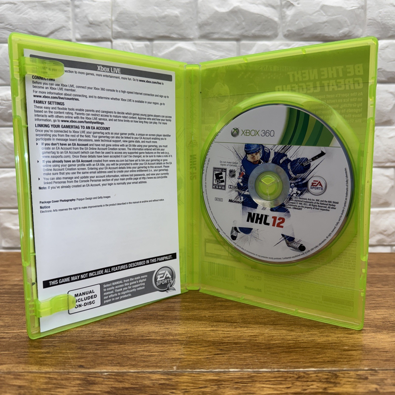NHL 11 12 13 14 15 Xbox 360 Game Lot Tested EA Sports Hockey Video Games Tested