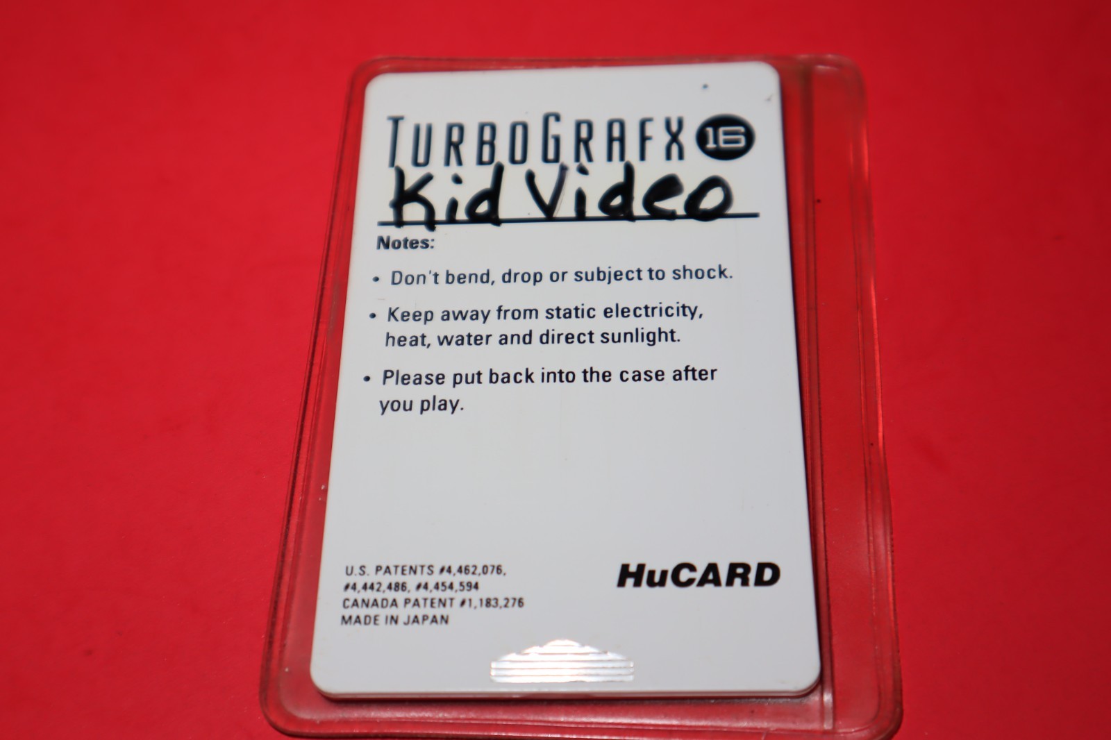 TURRICAN FOR TURBOGRAFX 16 TG-16 HUCARD & INSTRUCTIONS *TESTED* EX-RENTAL