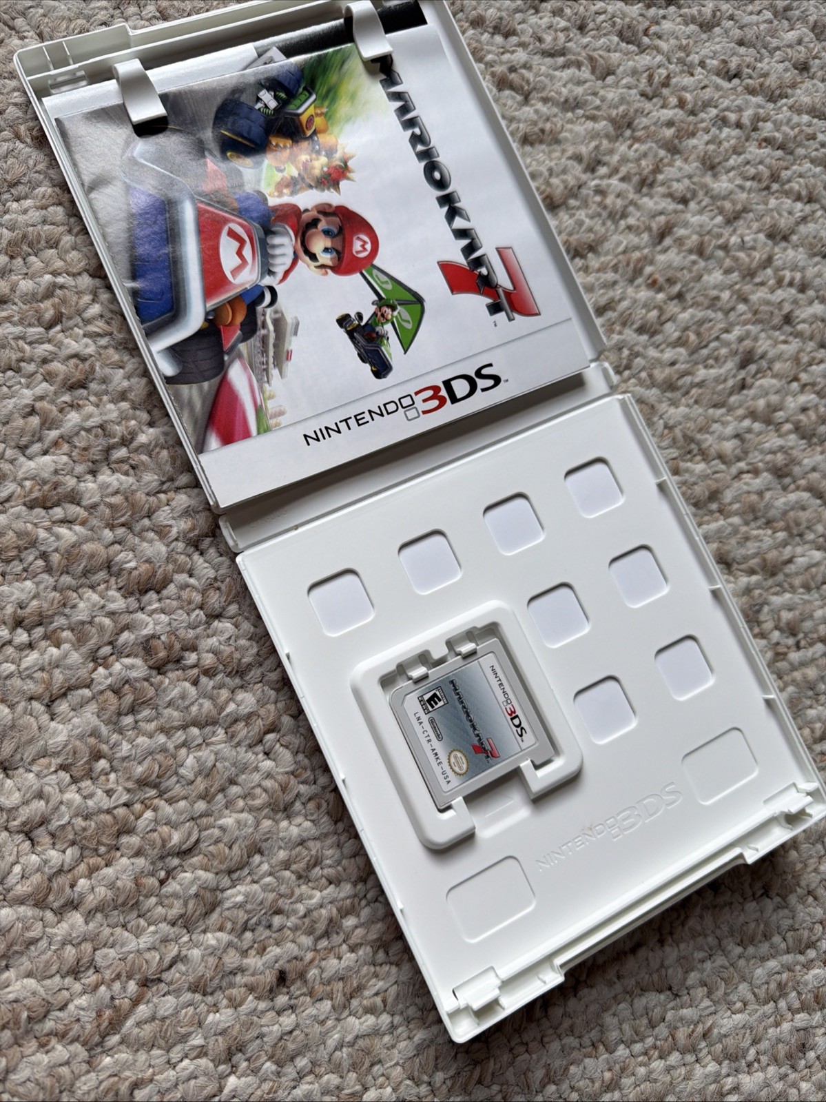 Mario Kart 7 (Nintendo 3DS, 2011) Authentic CIB