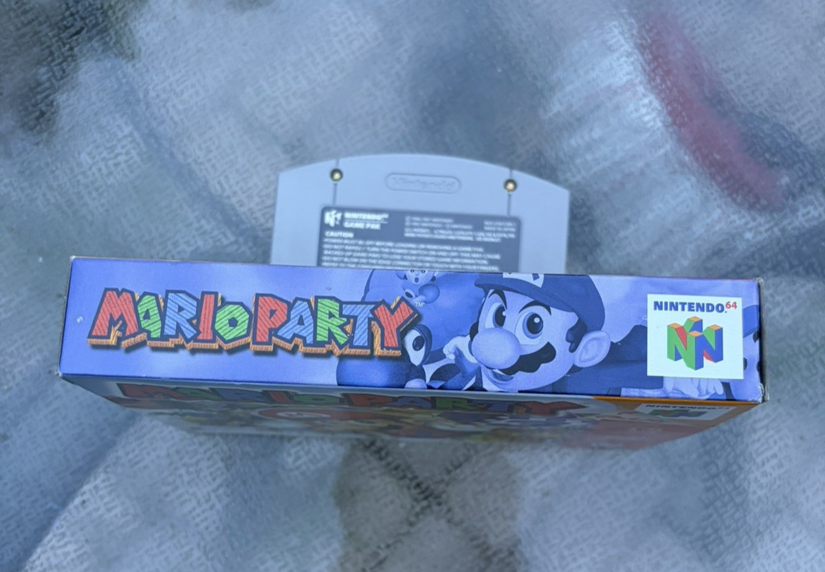 Mario Party N64 Complete In Box CIB Great Shape Nintendo 64