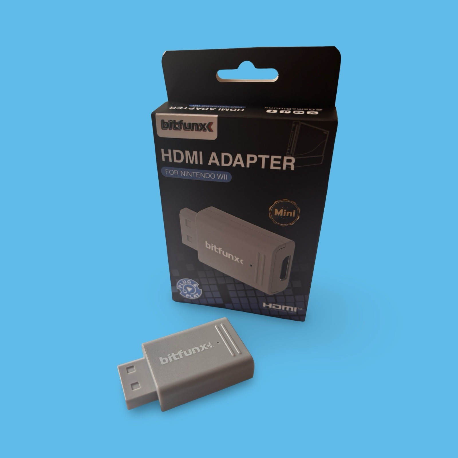 🎮 Mini HDMI Converter for Nintendo Wii – PAL/NTSC Plug & Play | USA SHIPPING!