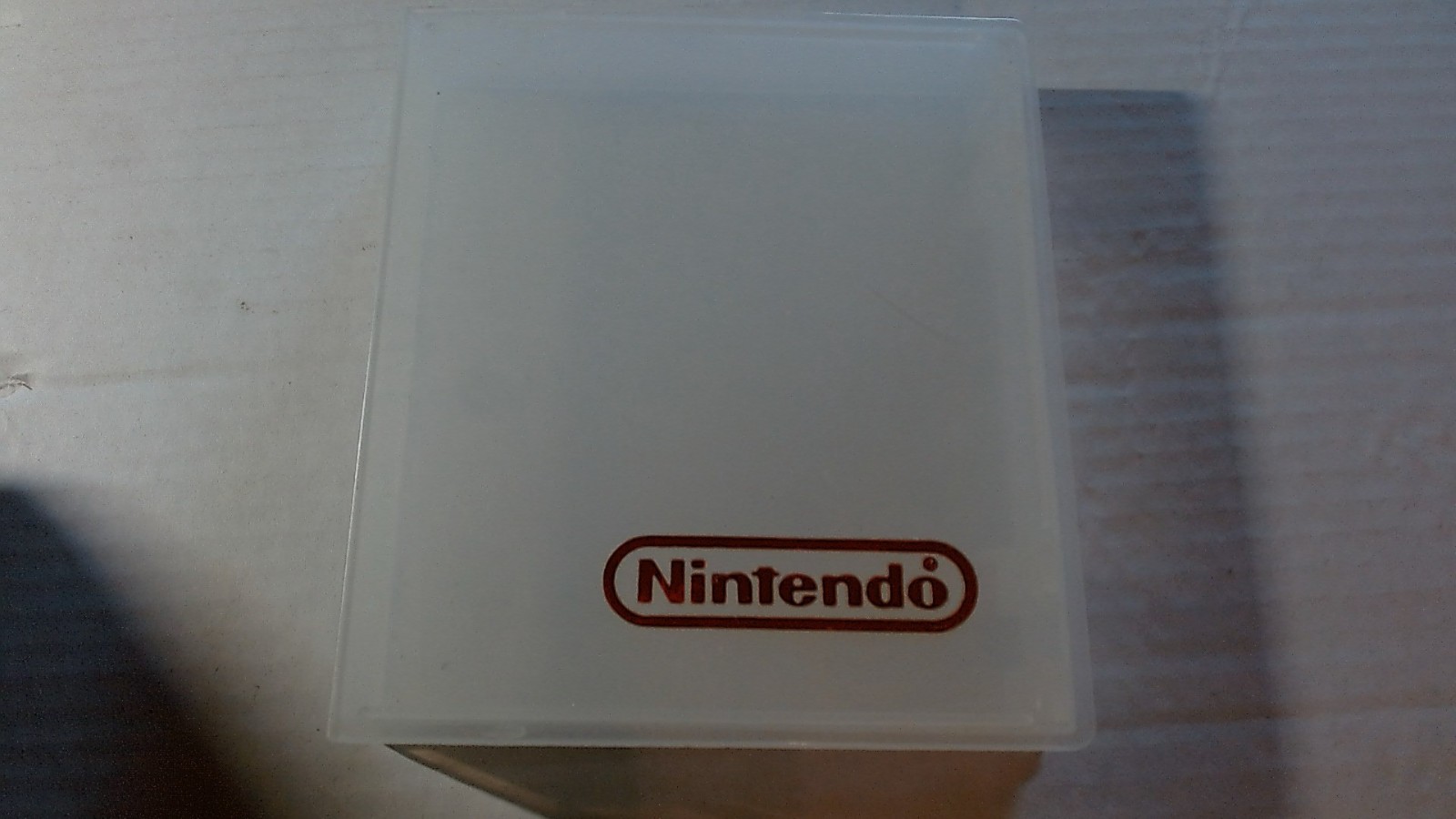 Nintendo OEM Official Clear NES SNES Plastic Game Cartridge Case Hard Clamshell