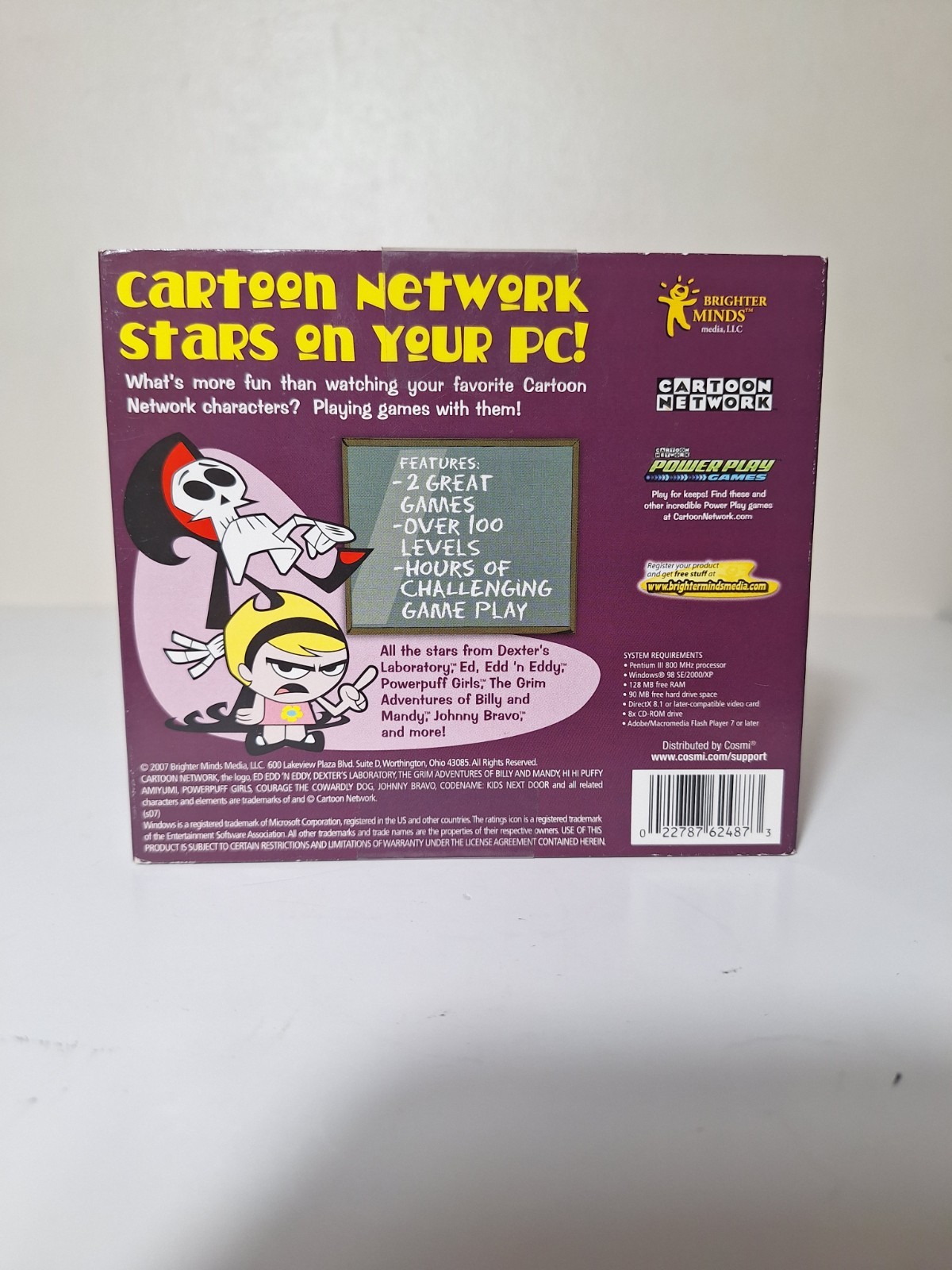 Cartoon Network Cartoon Cove & To The Eds-Treme Video Game PC Brighter Minds NEW