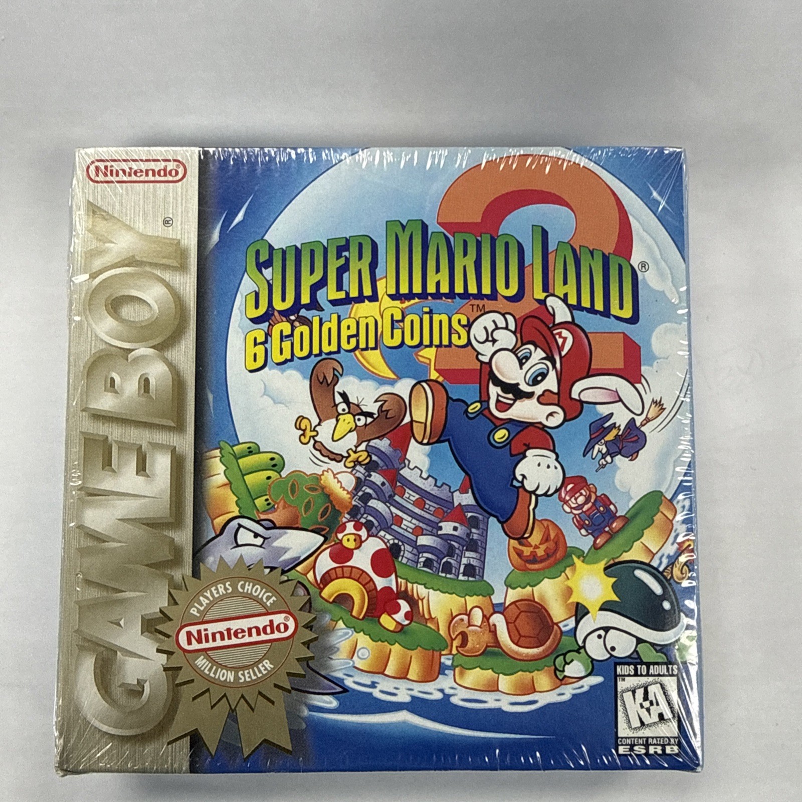 Nintendo Super Mario Land 2: 6 Golden Coins Game Boy Player’s Choice (1992) NEW