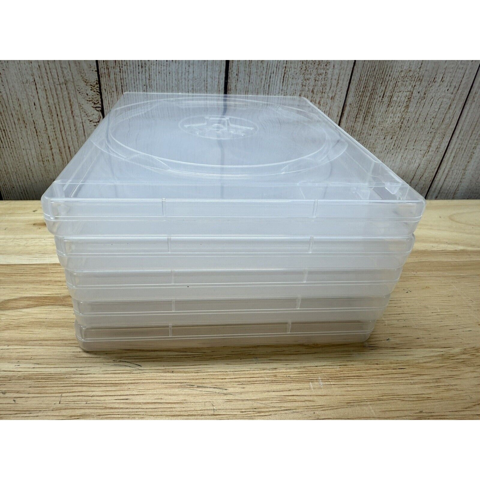 LOT OF 5 PlayStation 3 PS3 Clear Replacement Game Cases NEW 3rd Party
