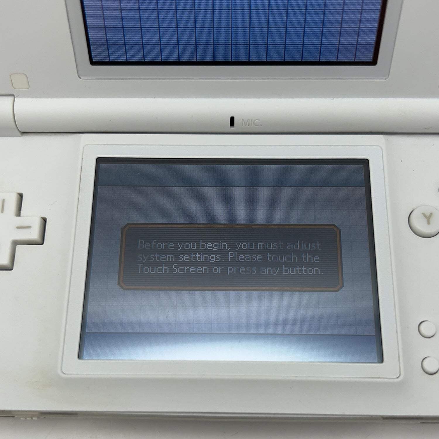Nintendo DS Lite Handheld Game Console Only USG-001 Polar White