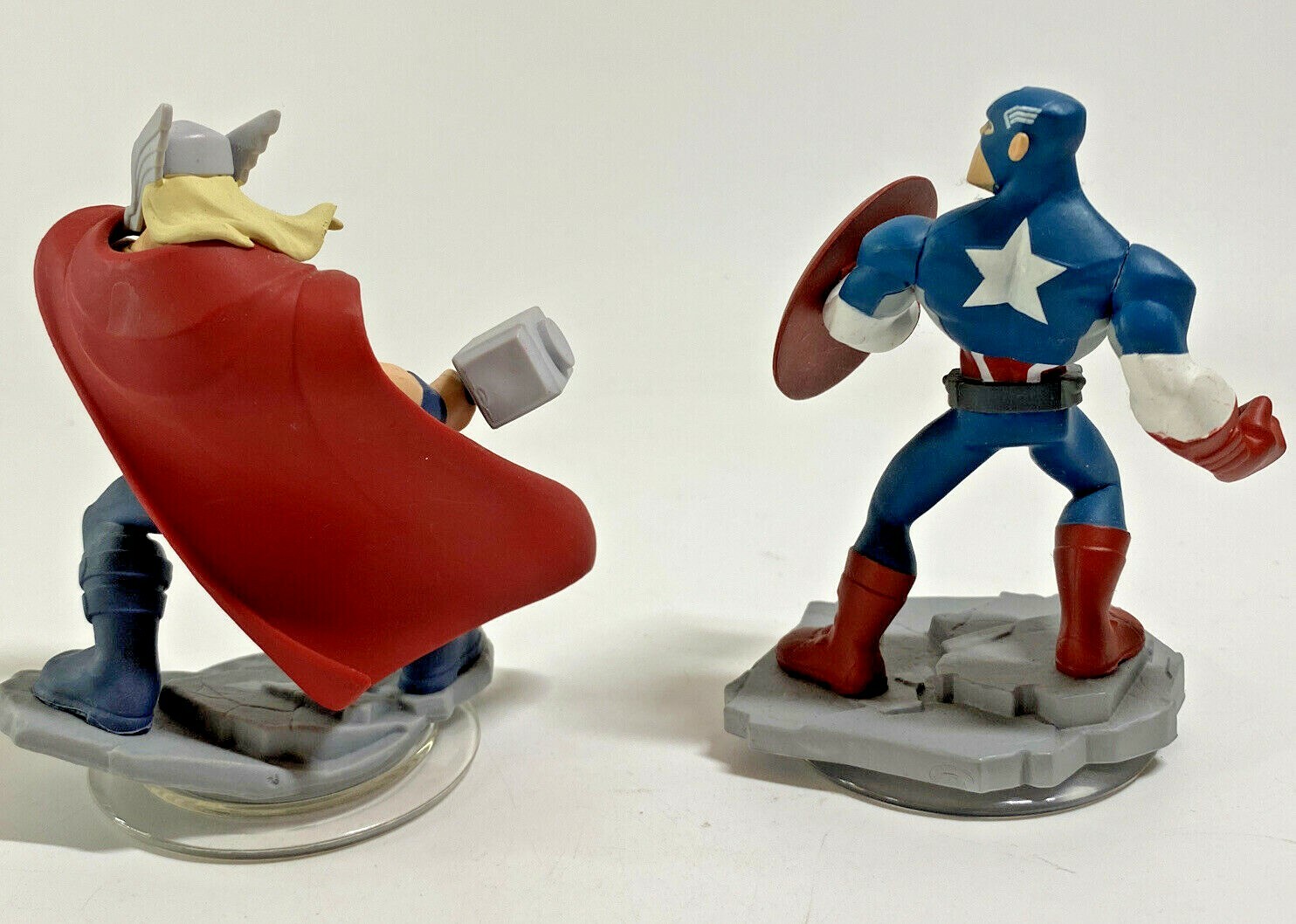 Disney Infinity 2.0 Figures Captain America,Thor,Black Widow,Hulk & Iron Man