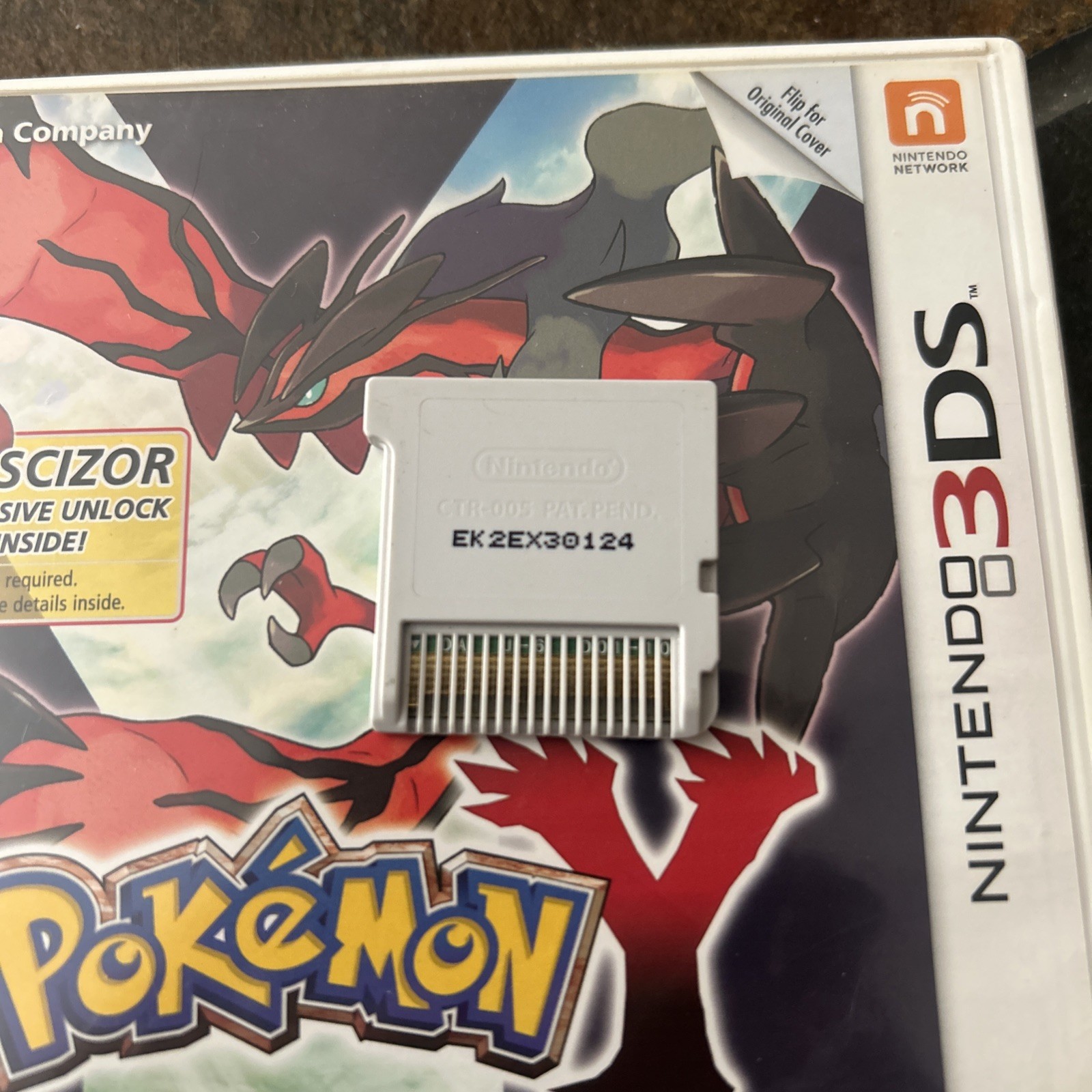 Nintendo 3DS Pokémon Y Game ,Cartridge , Case And Manual 2013