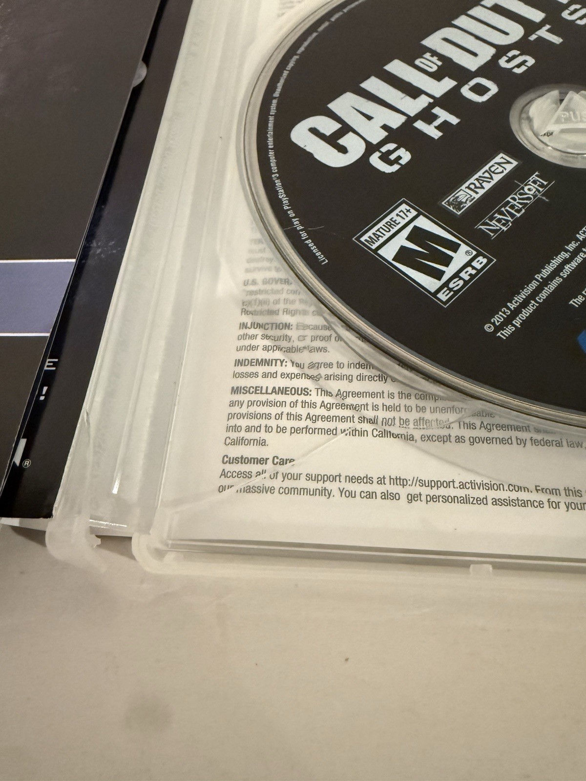 Call of Duty: Ghosts (Sony PlayStation 3, 2013) – CIB Complete – Tested