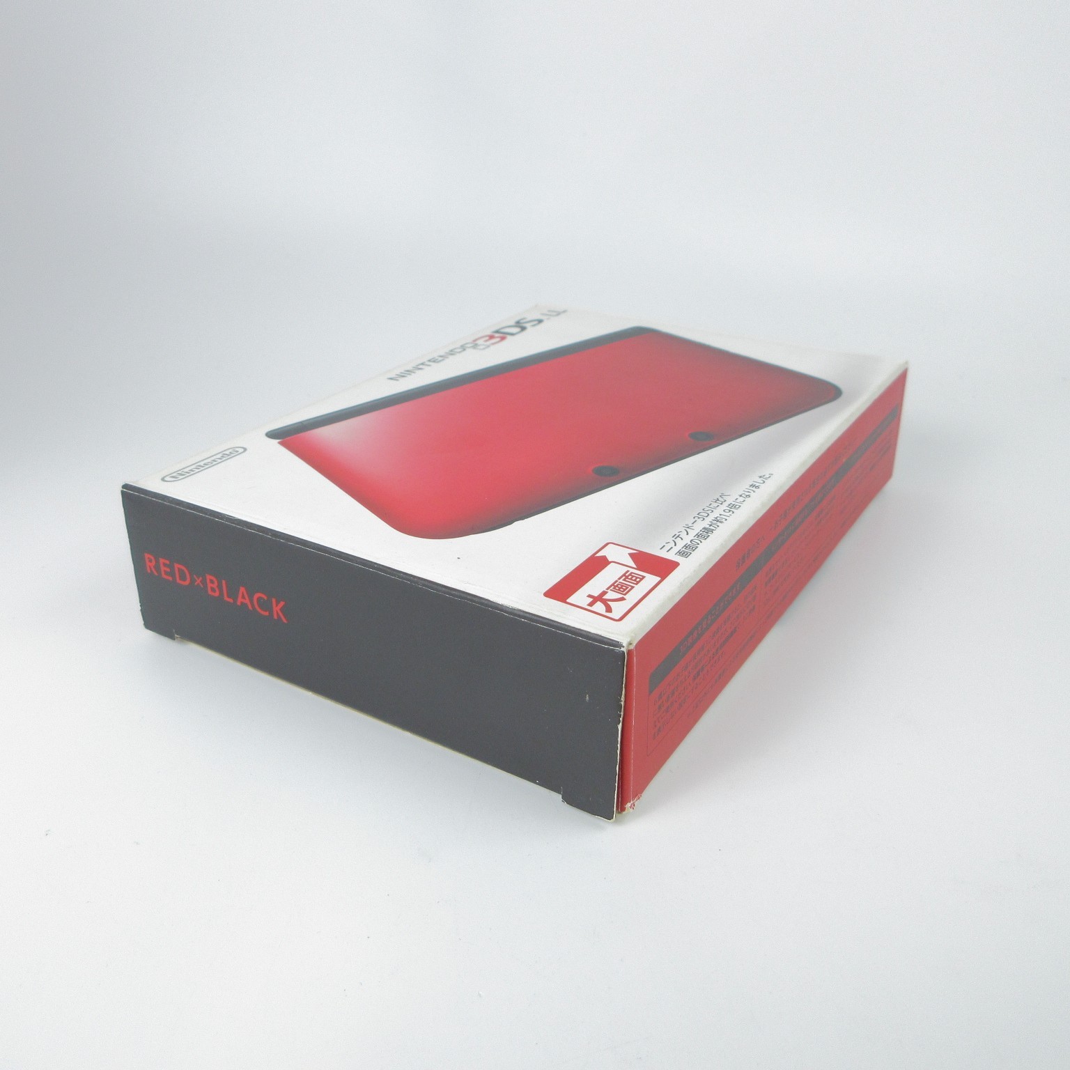 【Excellent】Nintendo 3DS LL XL Red x Black Console Japanese Edition #DEN0218/01
