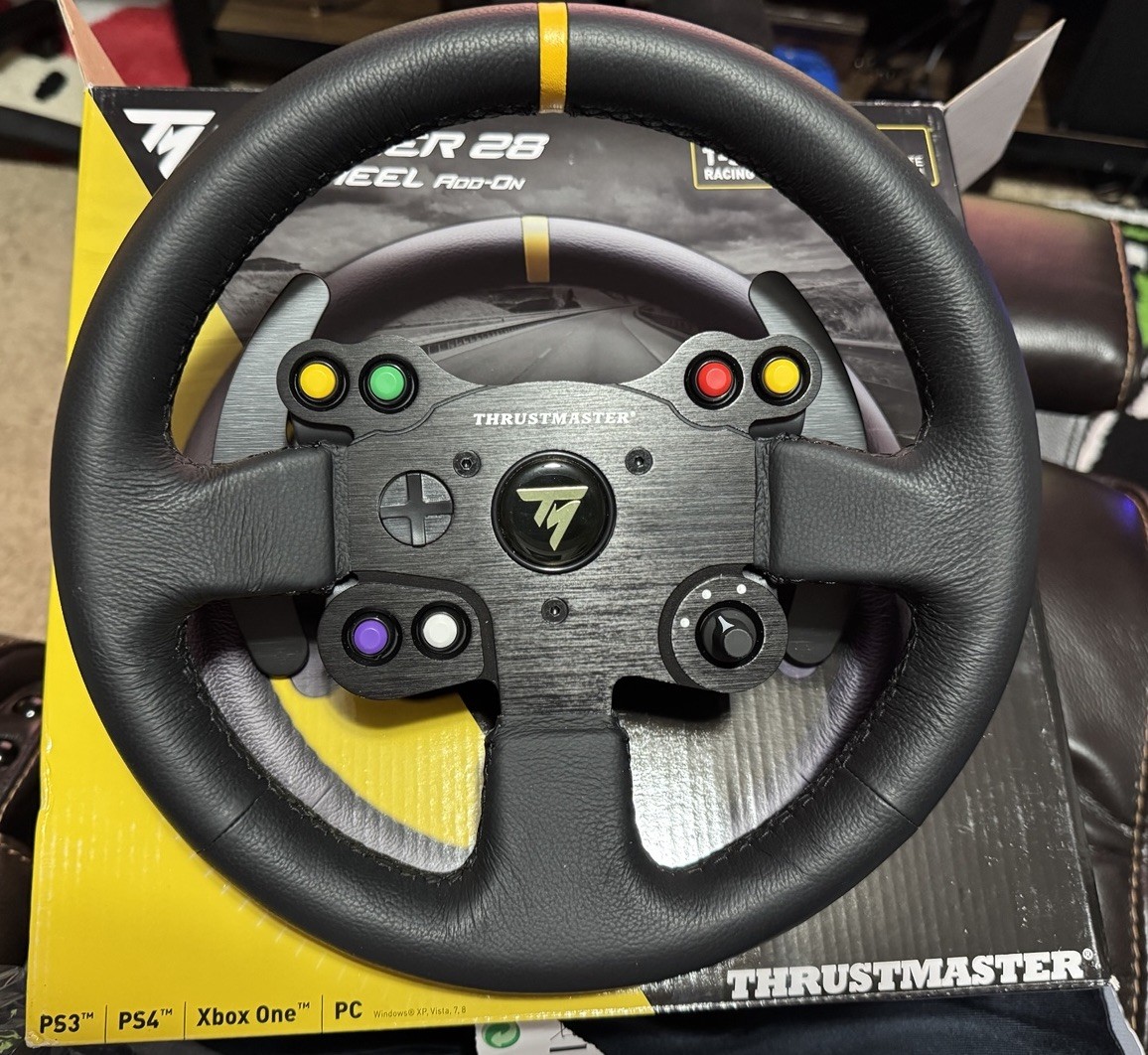 Thrustmaster Leather 28GT Wheel Add-On