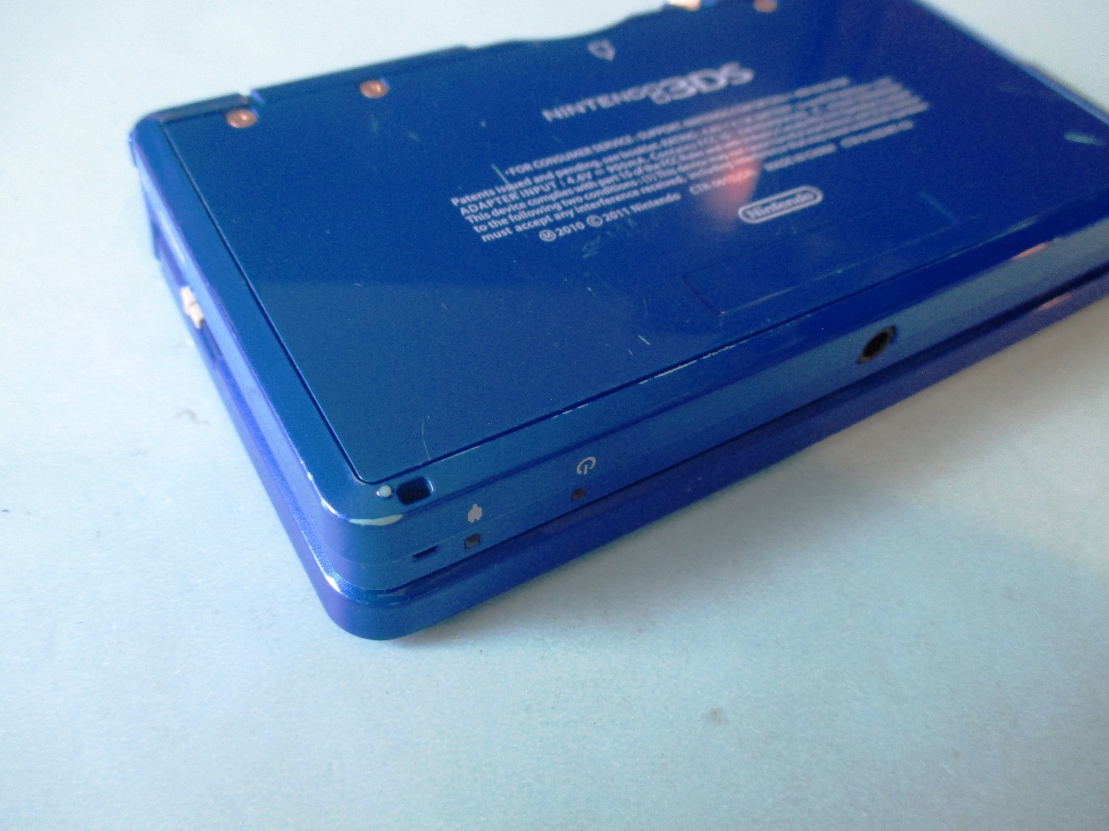 Nintendo 3DS Luigi’s Mansion: Dark Moon Cobalt Blue System w/Charger FREE Ship!