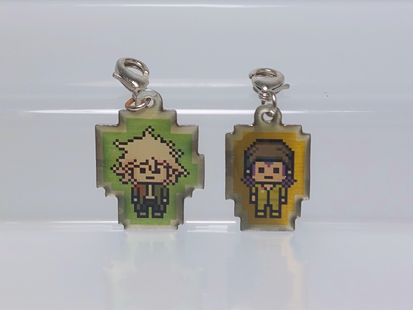 Super Danganronpa 2 Metal Charm Collection Nagito & Soda Movic 2013 0.9-1.1in
