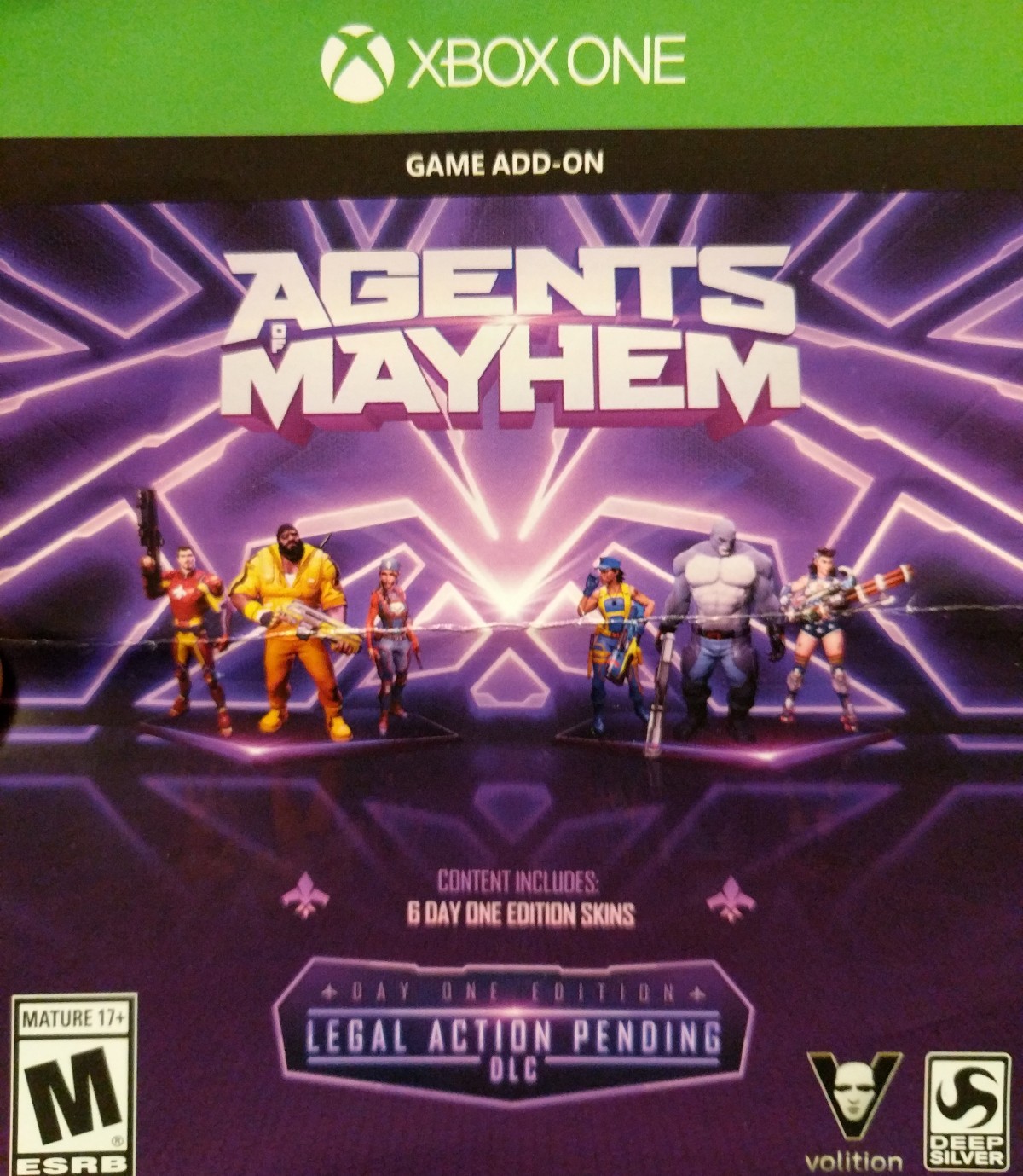 Xbox One Agents Of Mayhem Legal Action Pending DLC