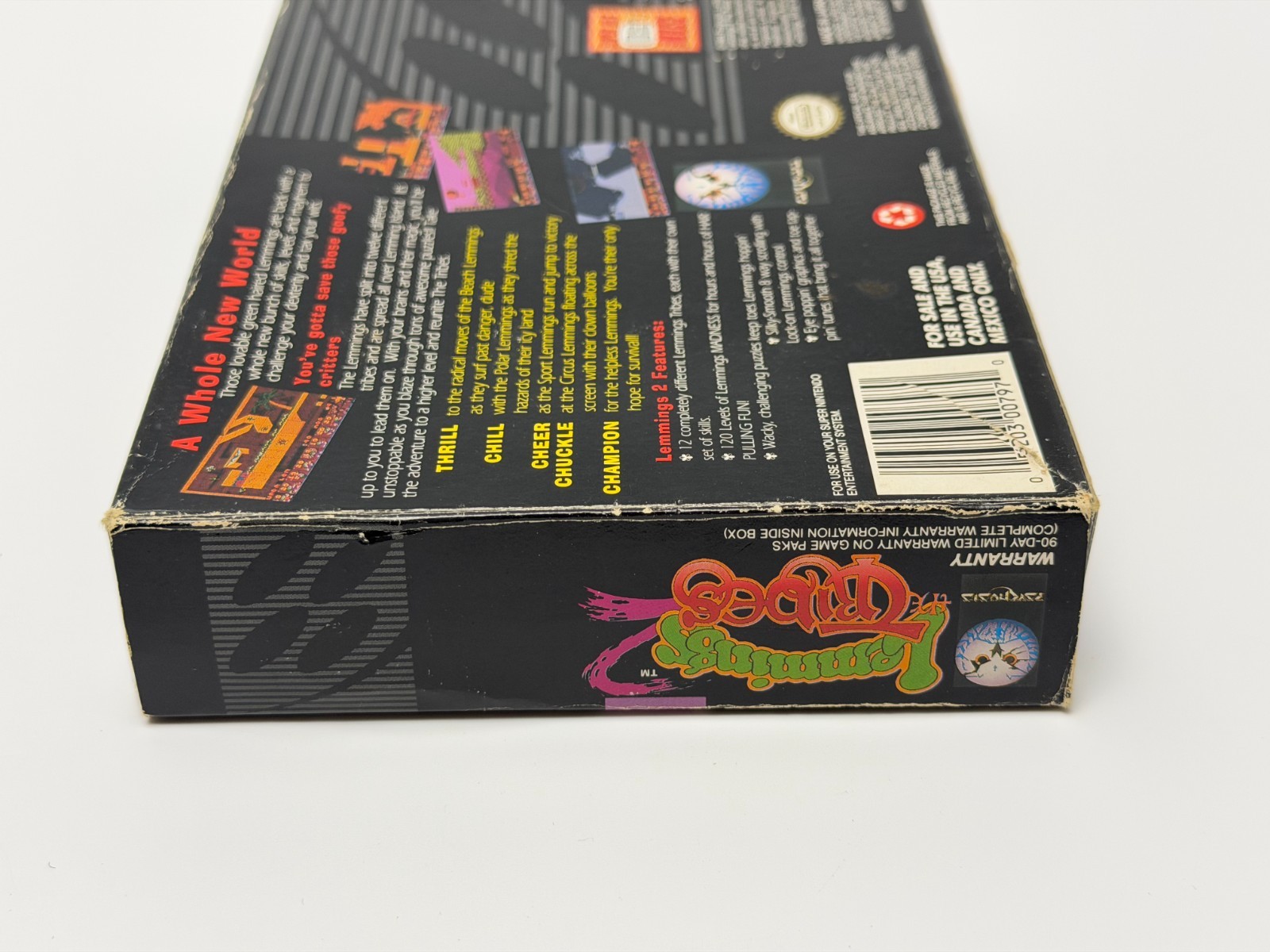 Lemmings 2: The Tribes (Super Nintendo Snes) Authentic & Complete