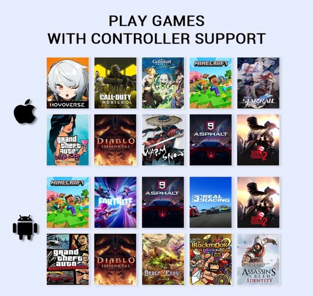 GameSir X5 Lite Mobile Gaming Controller with Hall Effect Sticks