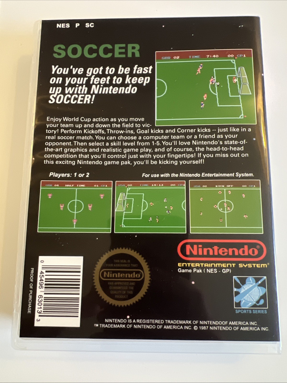 Soccer (Nintendo Entertainment System, 1985) – NES