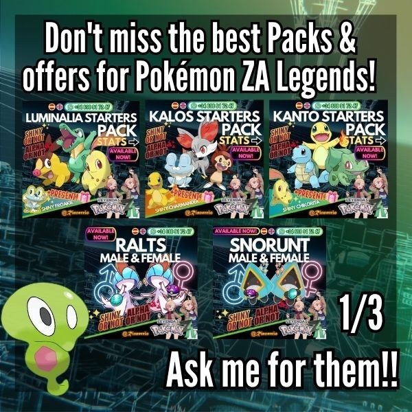 MEGA Medicham Shiny Alpha 6IVs Competitive Pokemon ZA Legends + Free Masterball