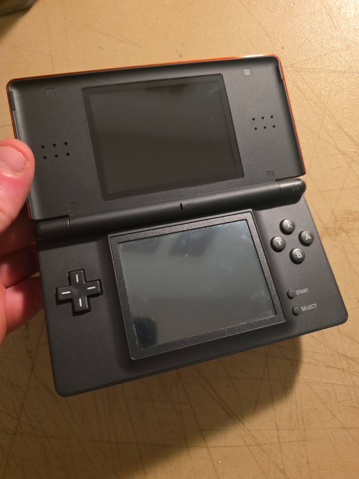 Nintendo DS Lite Handheld Crimson Red Tested / Working