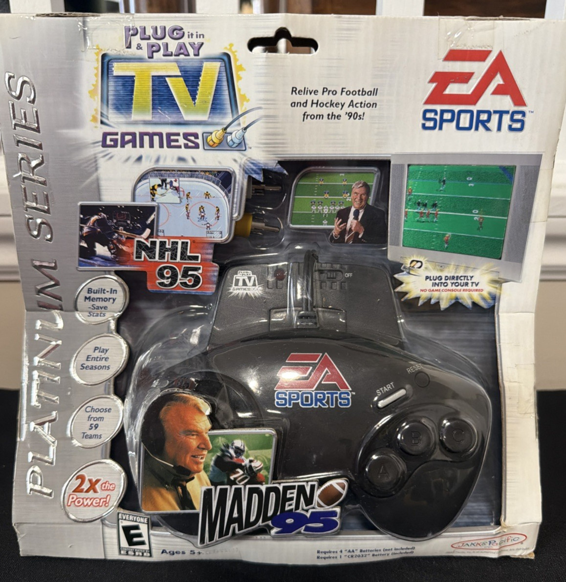 EA Sports John Madden 95 NFL NHL Plug and Play Football In Your TV Game System