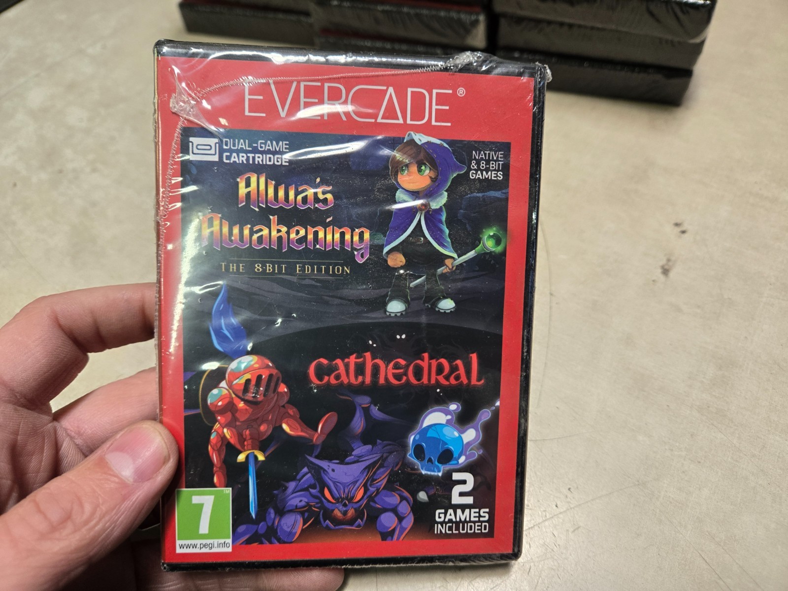 Evercade Cathedral Alwa’s Awakening New Sealed UK Pegi 7