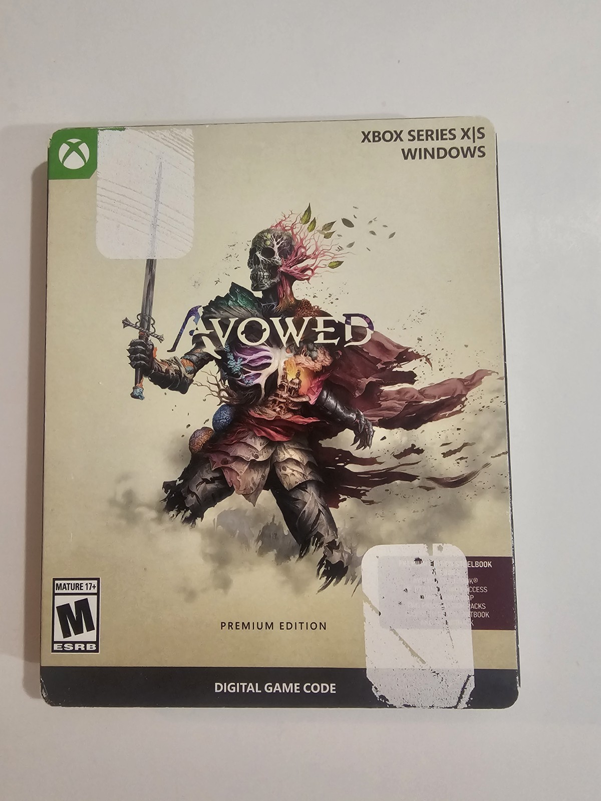 Avowed – Premium Edition SteelBook – Xbox Series X|S