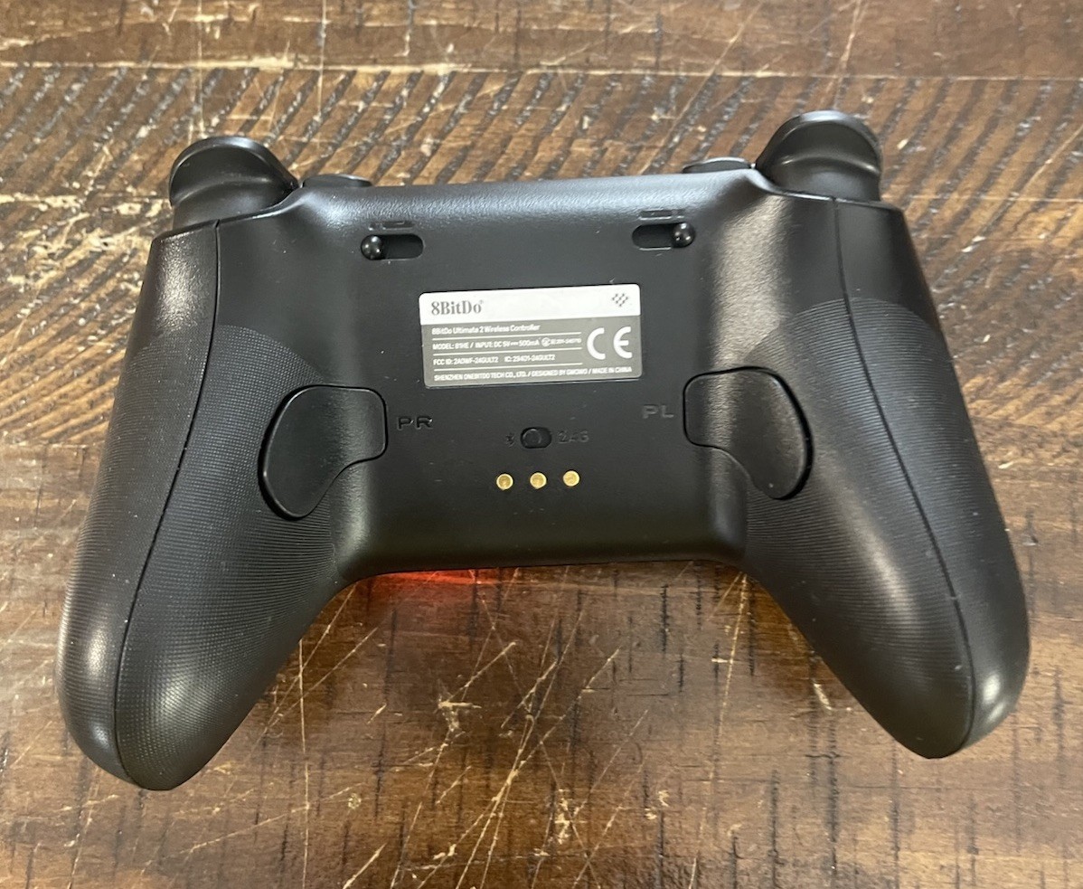 8BitDo Ultimate 2 Wireless Controller for Windows/PC/Apple/Steam/Android – Black