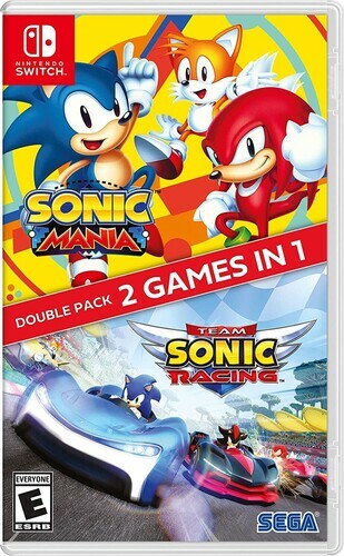 Sonic Mania + Team Sonic Racing Double Pack for Nintendo Switch [New Video Game]