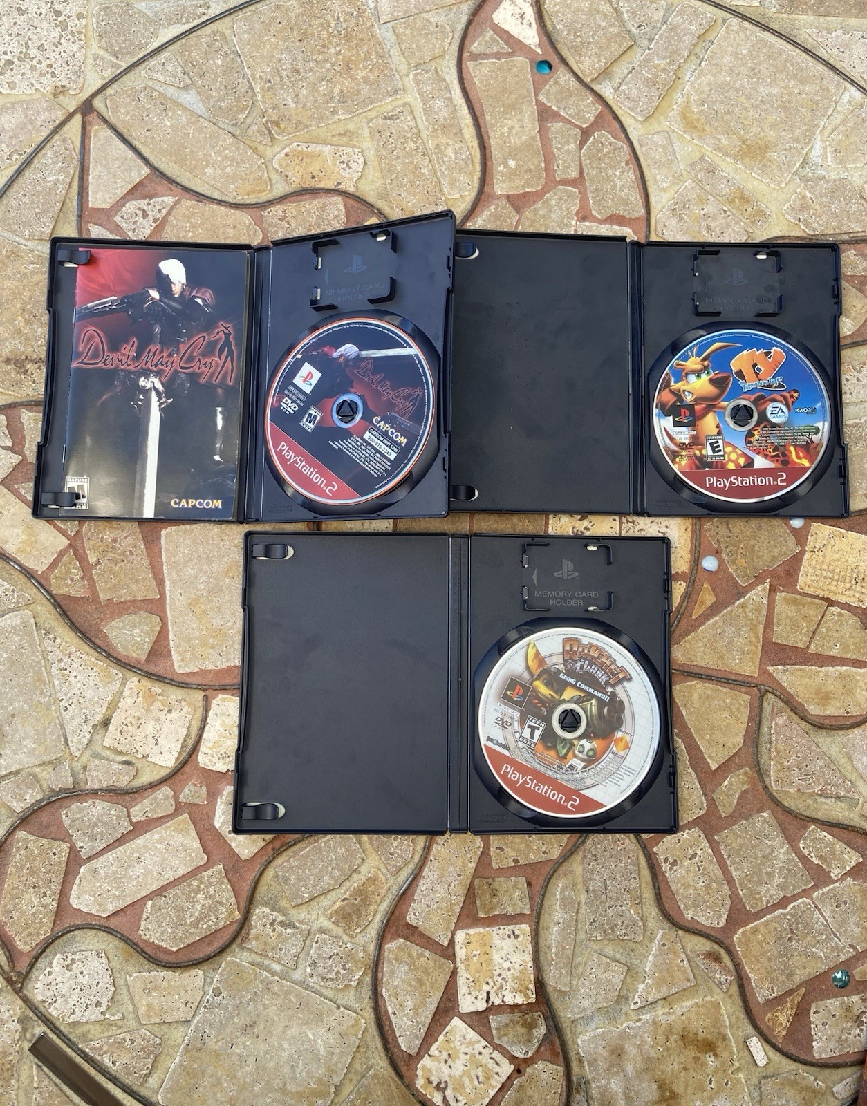 Sony PlayStation 2 PS2 Console Bundle w/ 13 Games, Controller & Cables TESTED