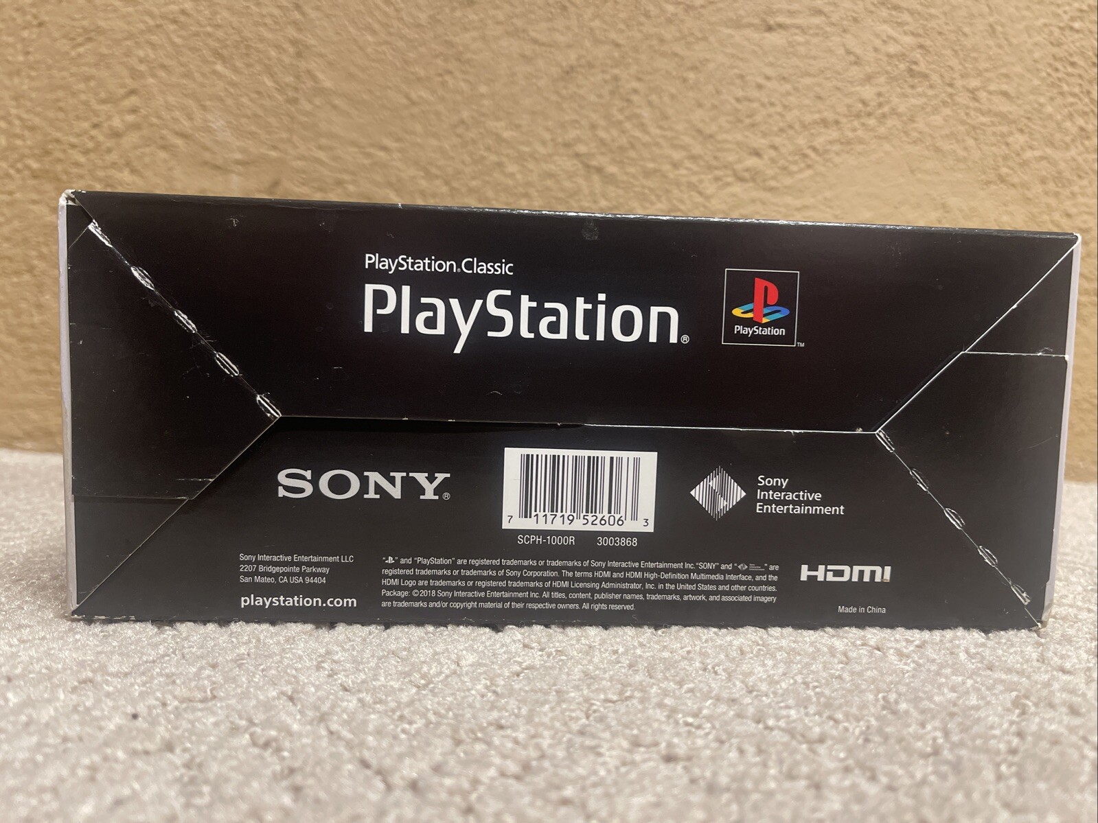 Sony PlayStation Classic Gray Console Brand New Factory Sealed