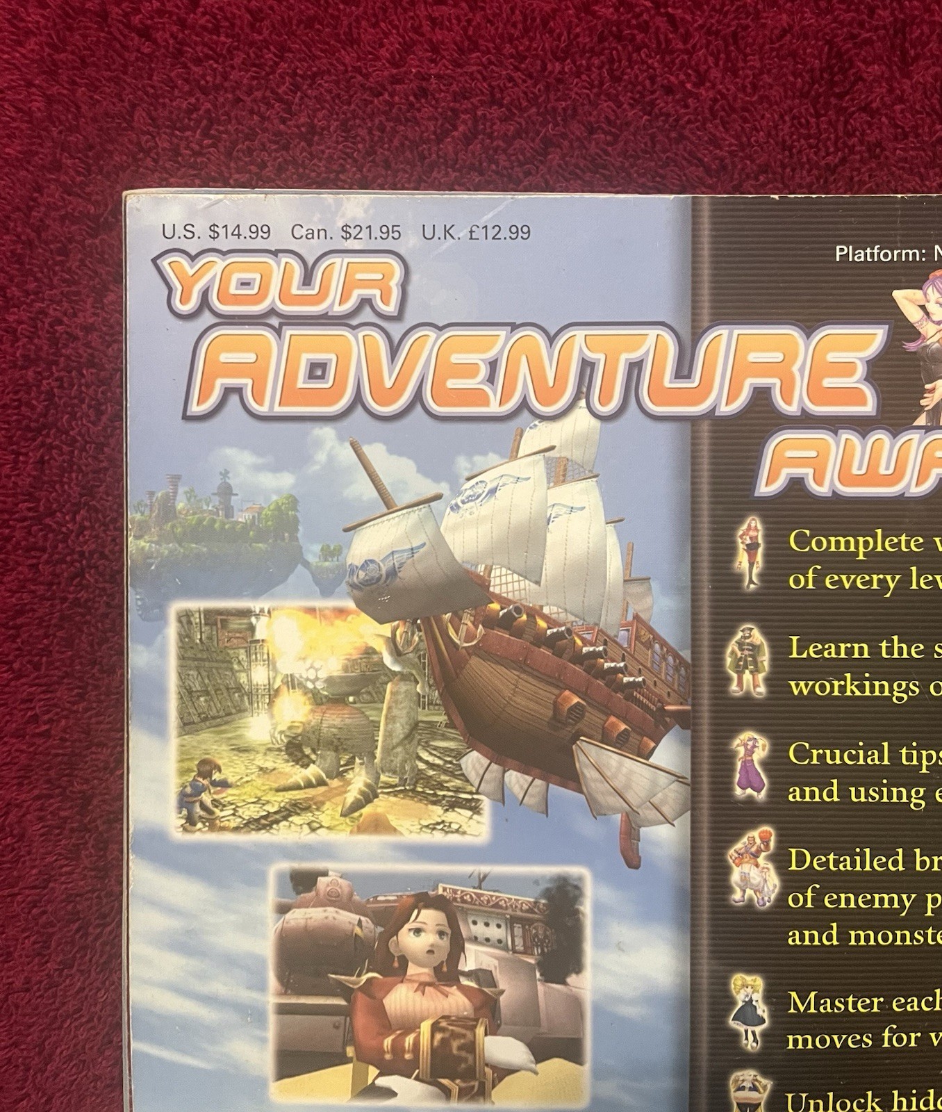 Skies of Arcadia Legends Official Strategy Guide (Prima) – GameCube – Very Good