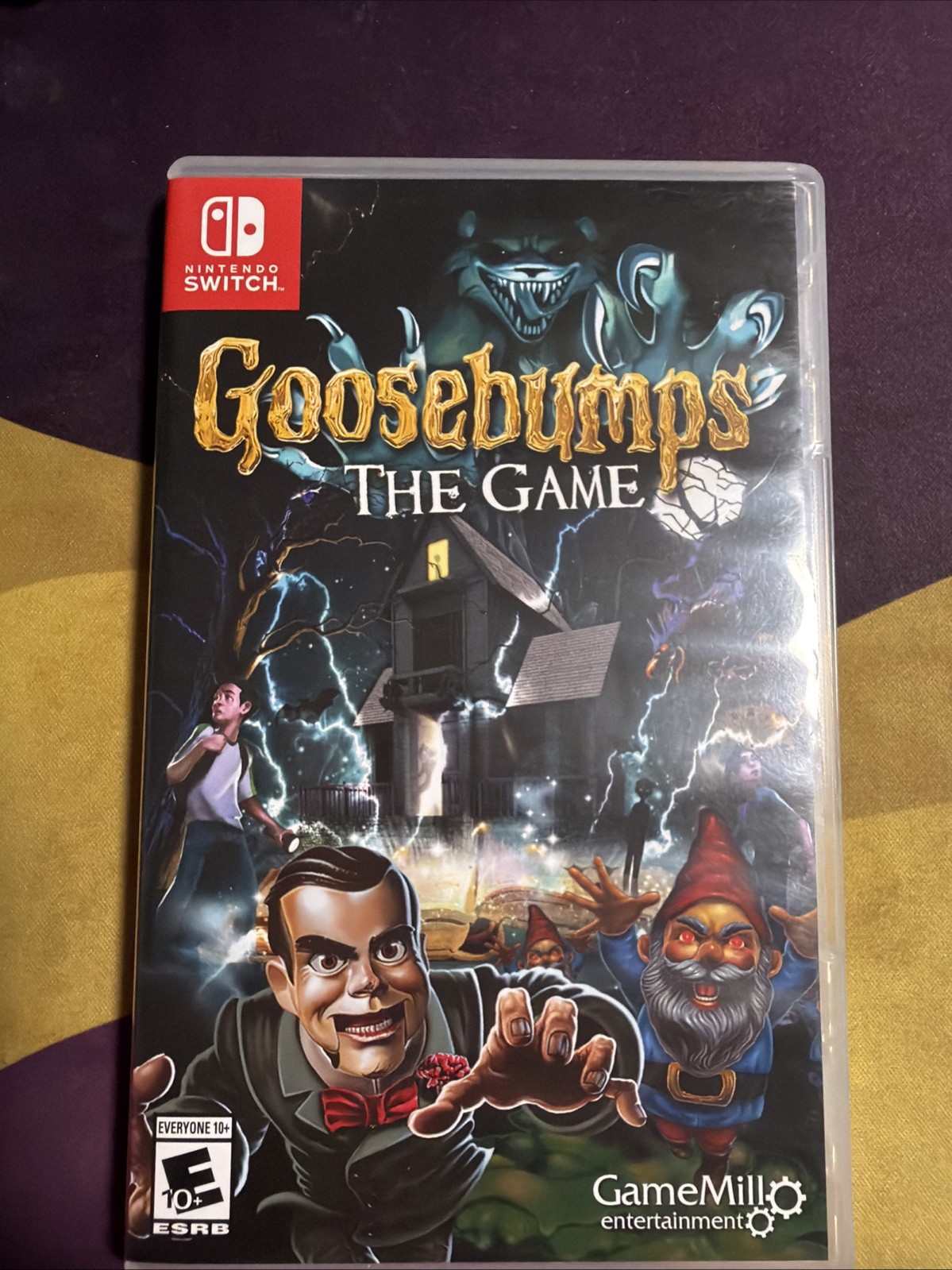Goosebumps The Game Nintendo Switch 2018 Edition Tested Works. Fast Shipping.