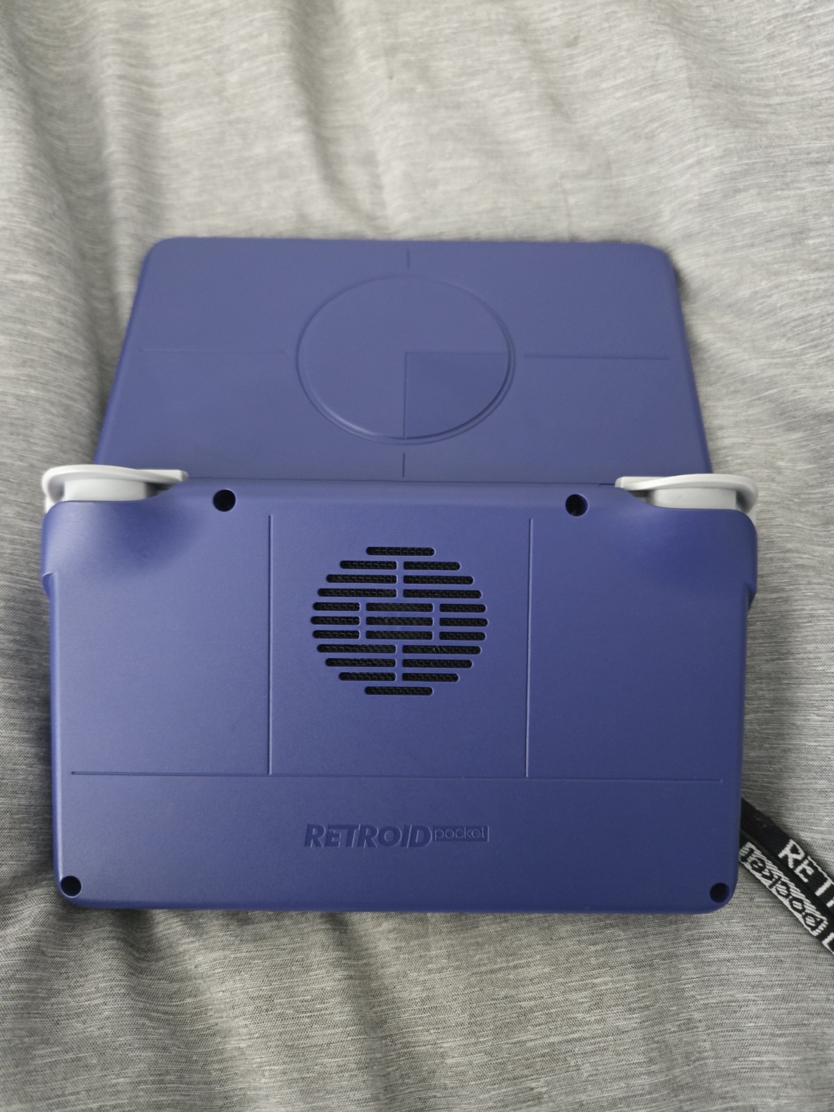 Retroid Pocket Flip Handheld System Console Purple w/ Retroid Travel Case
