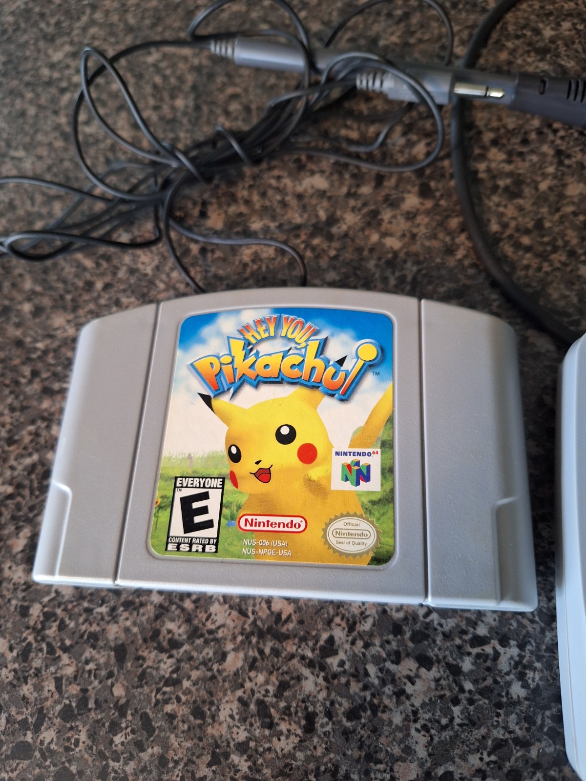 Hey You, Pikachu! (Nintendo 64 N64 1998) with VRU and Microphone And Memory Card