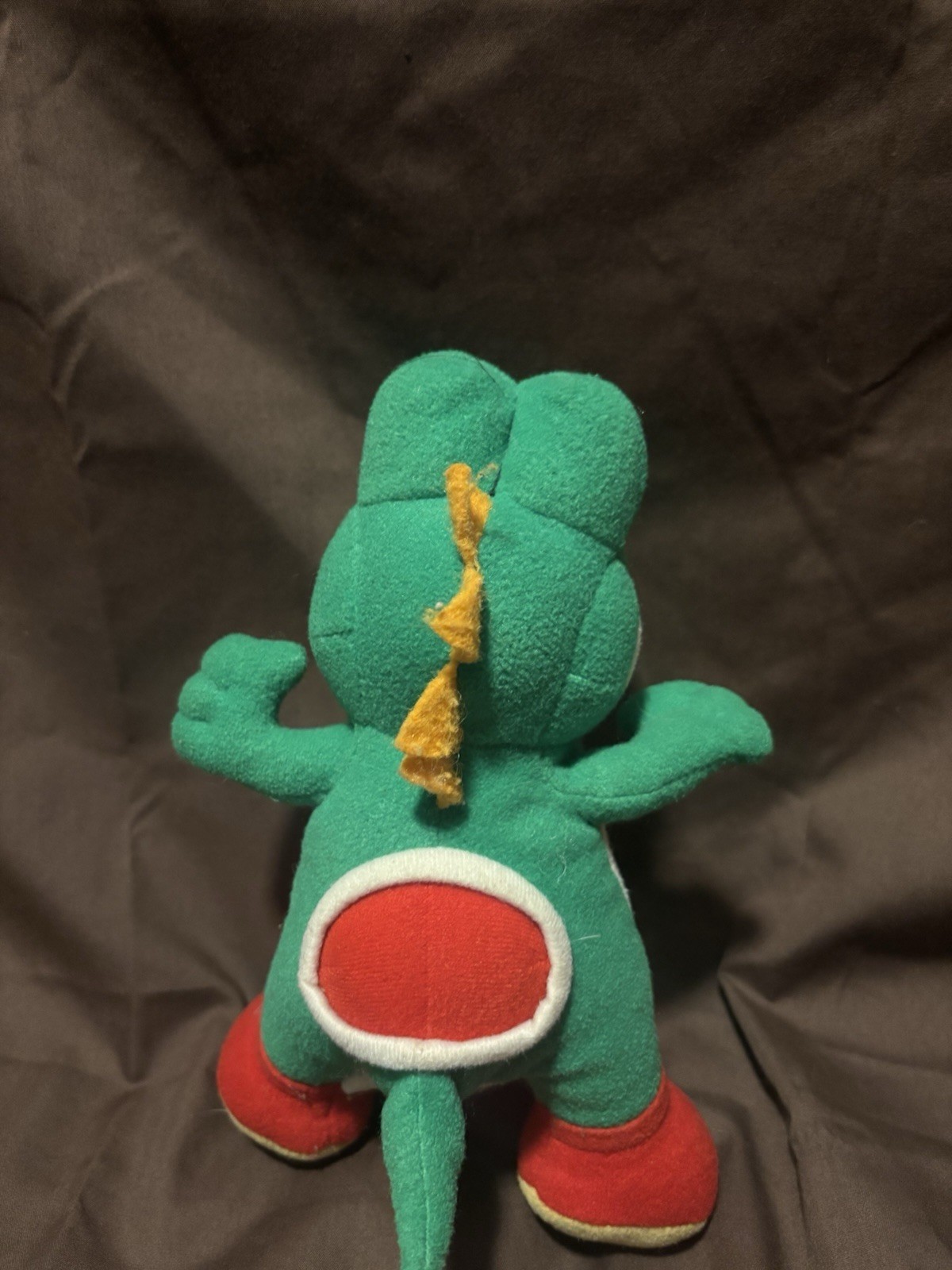 VTG TOYSITE YOSHI PLUSH NINTENDO 8” N64 ERA.
