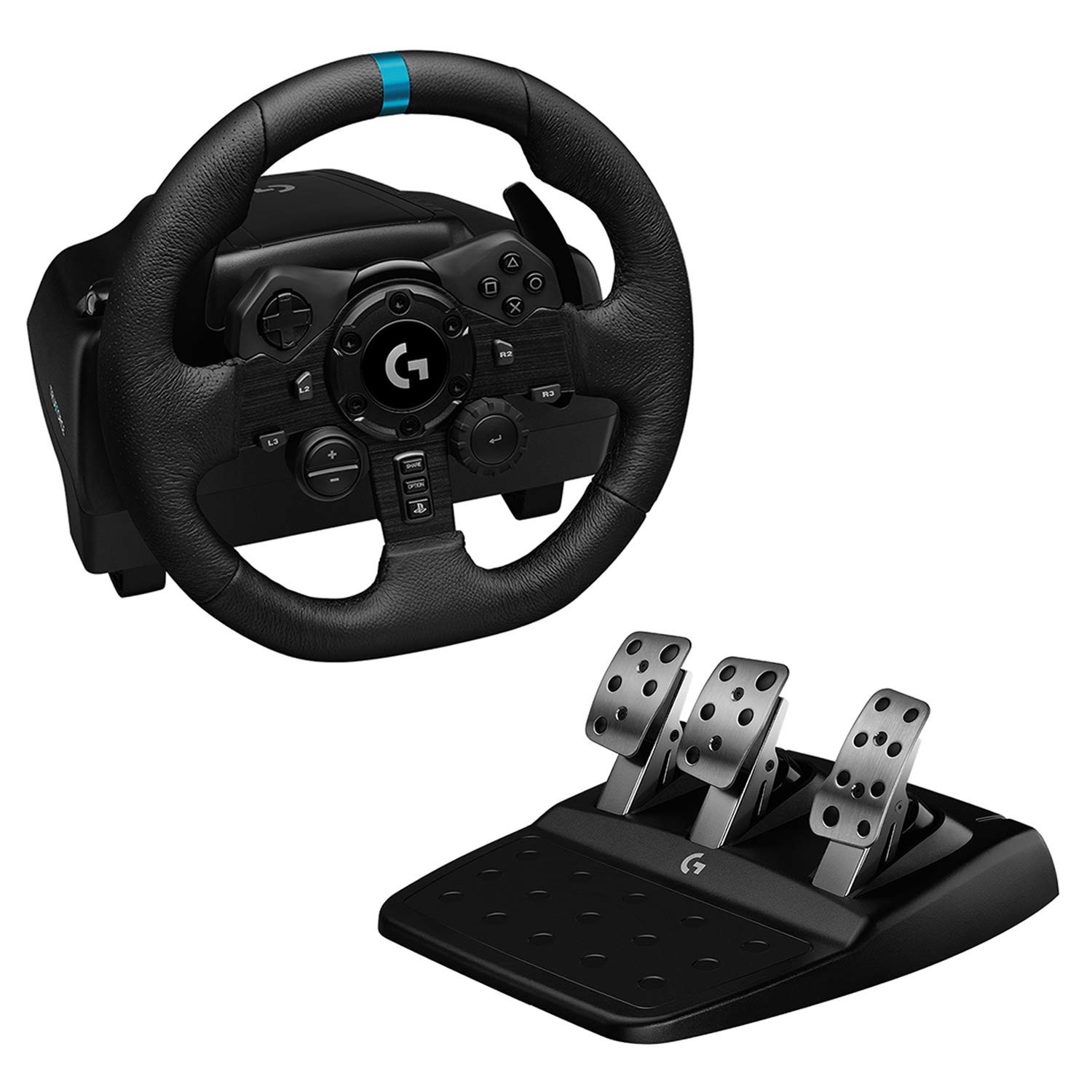 Logitech G923 RcngWhl Pedals PS5 PS4 PC