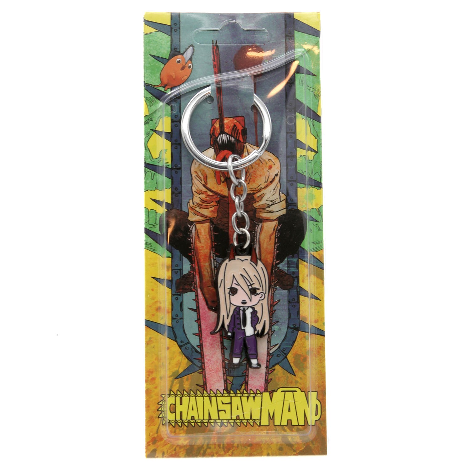 Chainsaw Man 1″ KeyChain – POWER New (Anime Key Chain Charm Pendant)