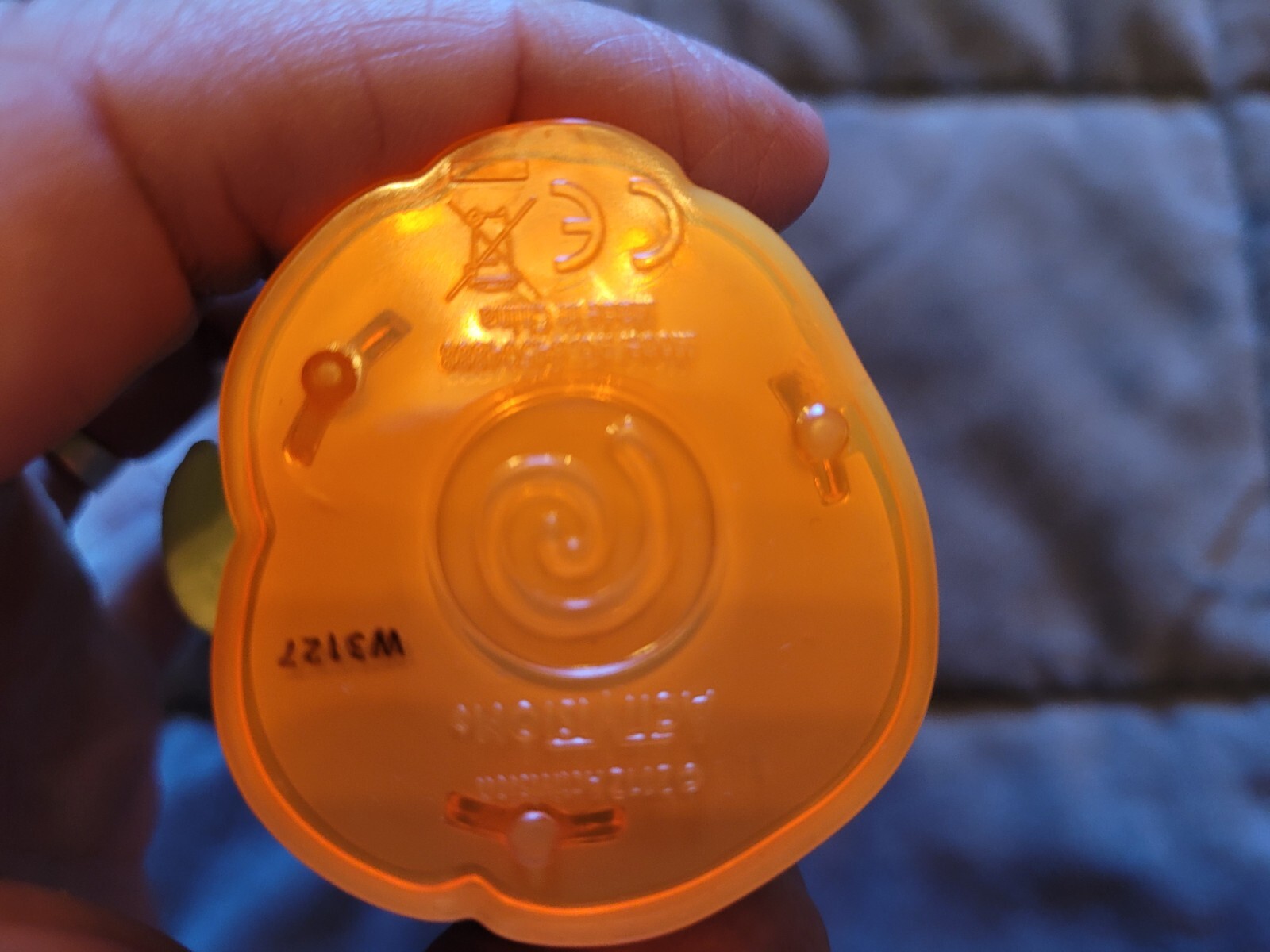 Skylanders Giants Glow In The Dark Sonic Boom Orange Base Activision 2012