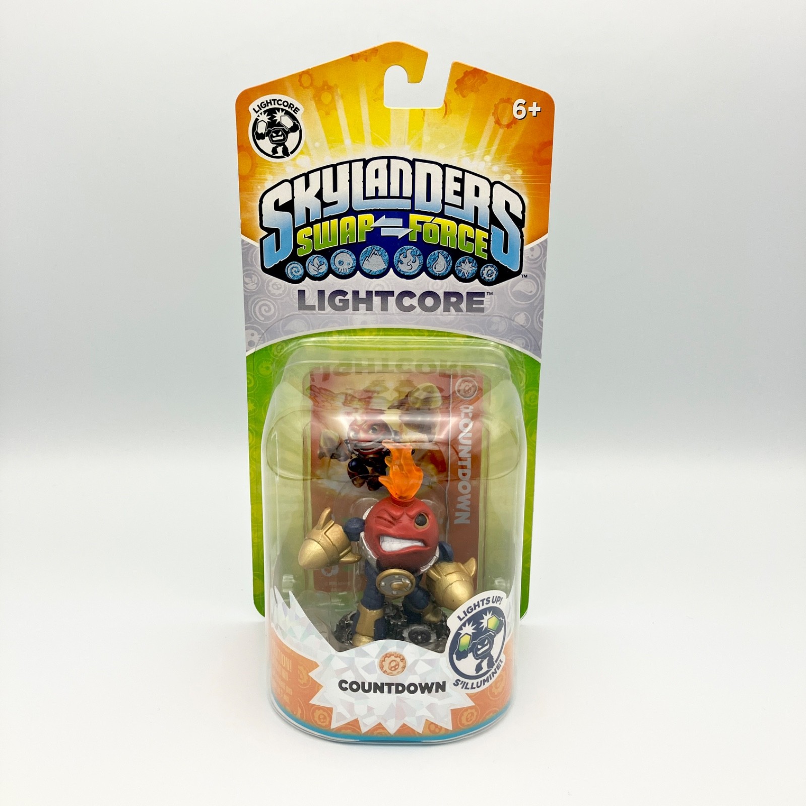Skylanders Swap Force Countdown Lightcore Figure NIB Activision NEW SEALED