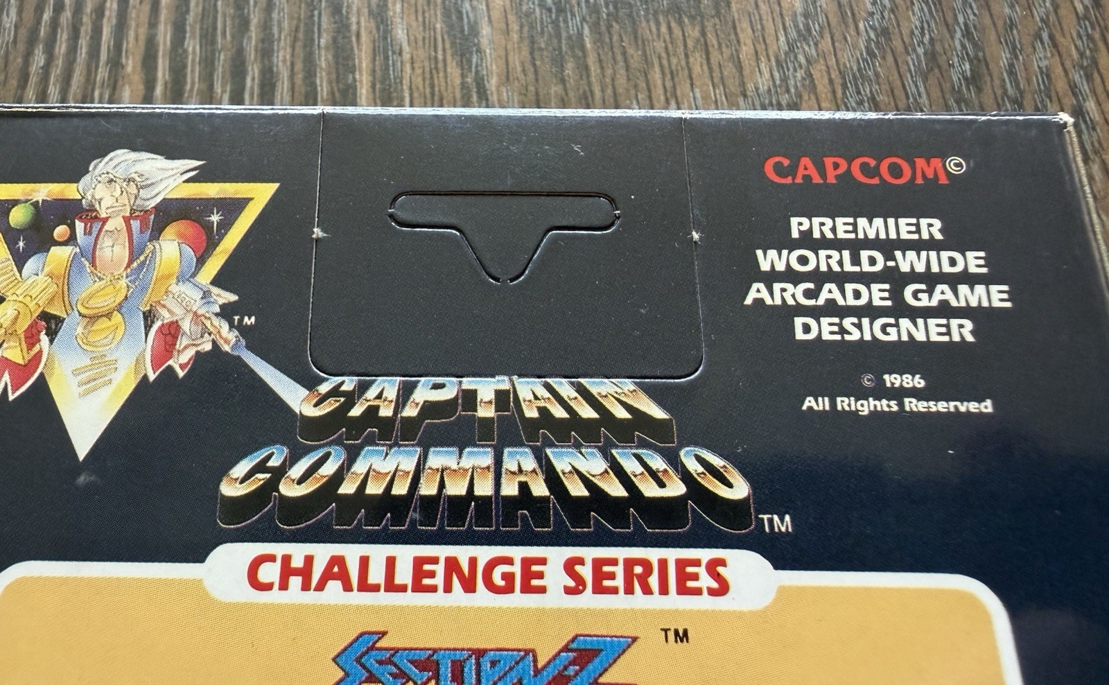 Section-Z Complete CIB Hangtab 5-Screw FIRST PRINT (Nintendo, NES 1987) VG! 🔥