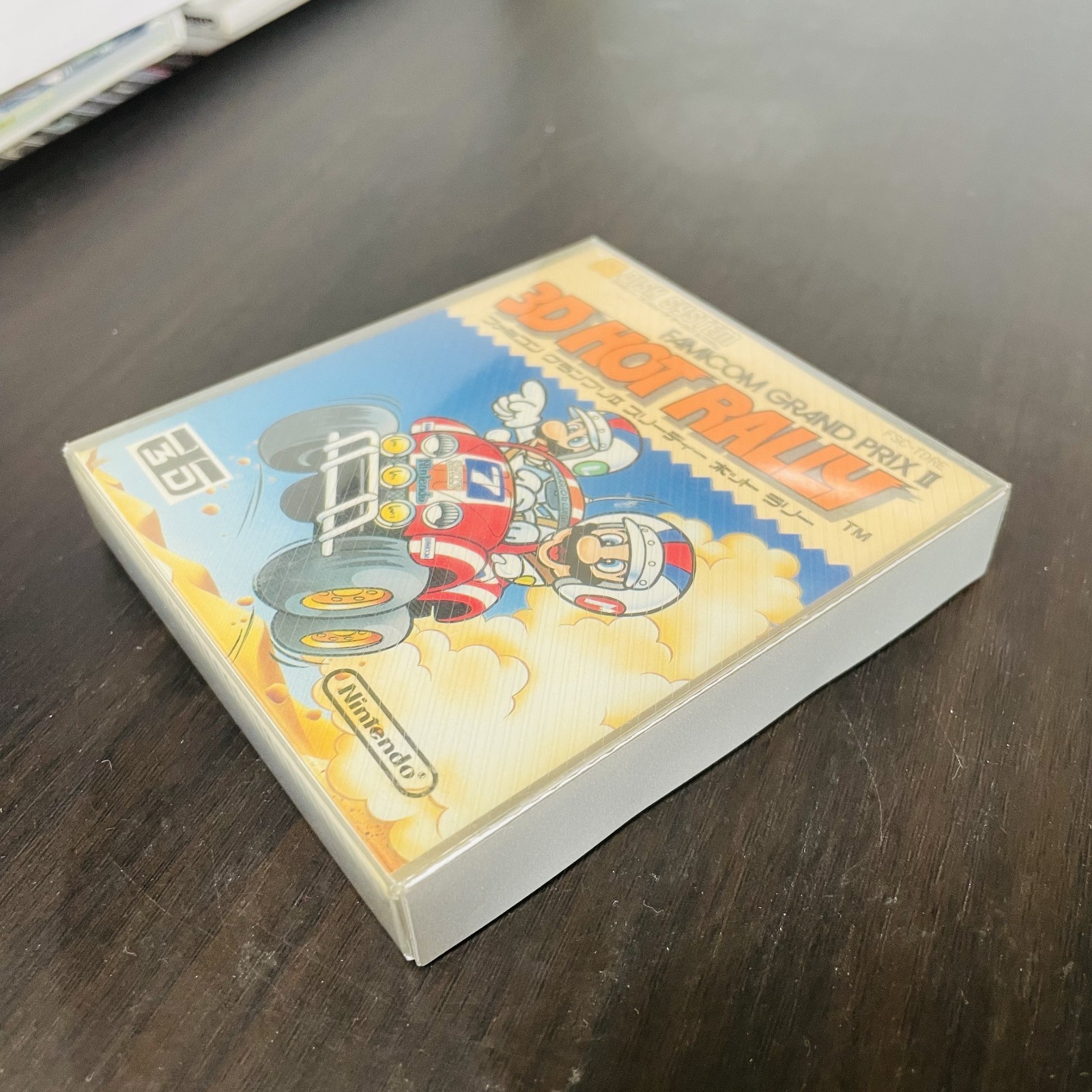“New” Famicom Grand Prix ll 3D Hot Rally 1988 Nintendo Disk System FSC-TDRE
