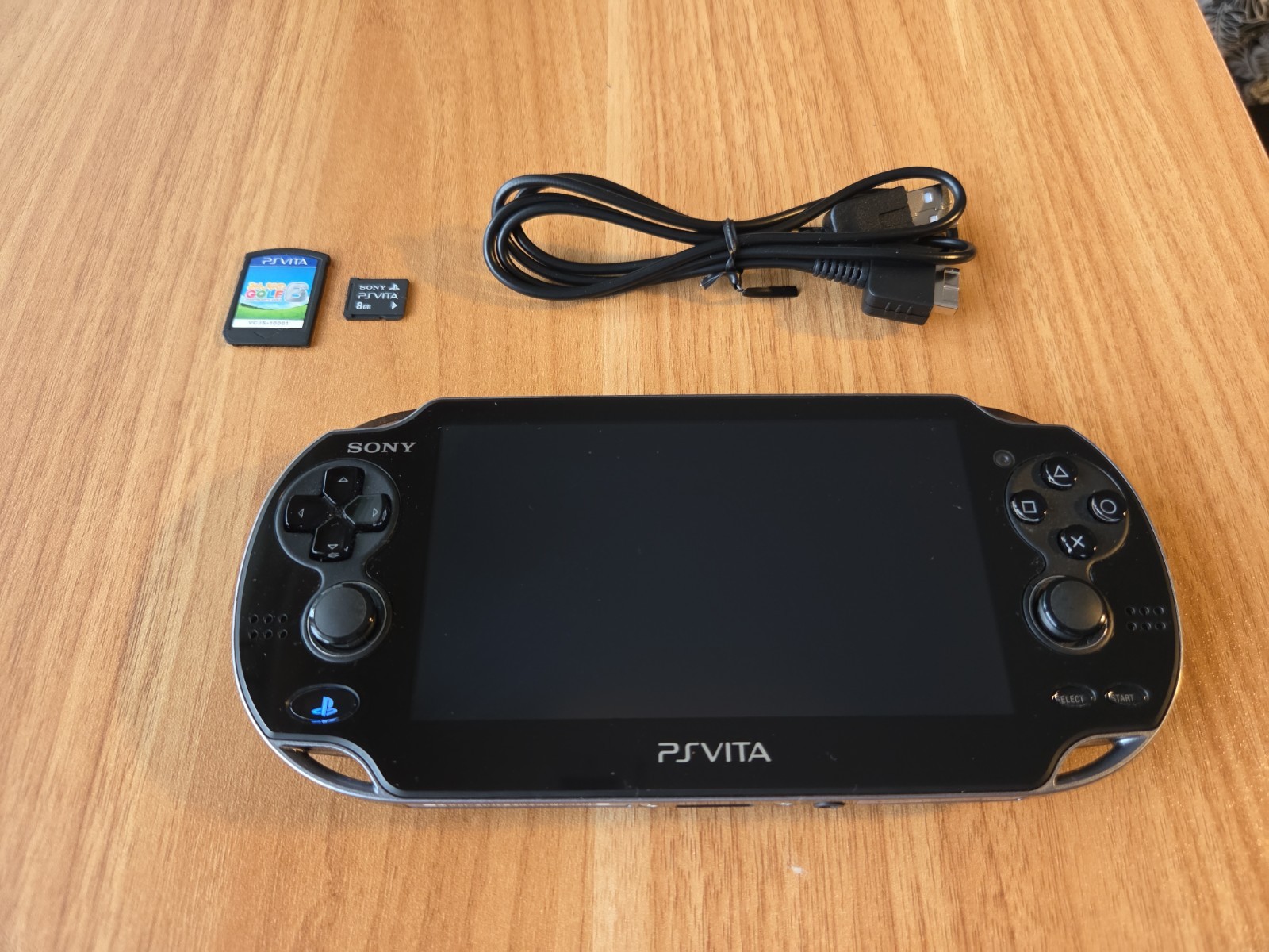 PlayStation PS VITA Console Wi-Fi Model Crystal Black PCH-1000 ZA01 US SELLER