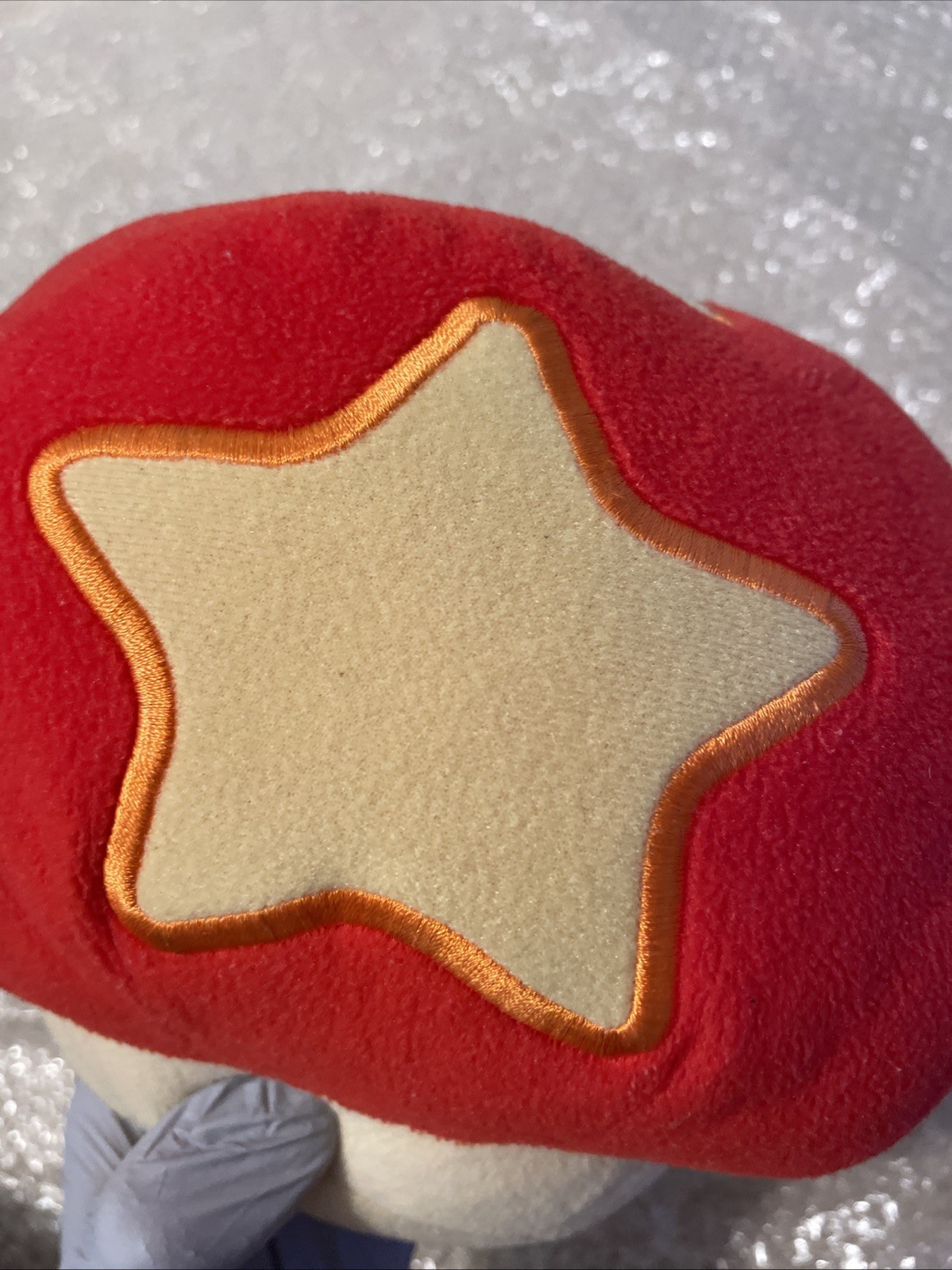 2009 Super Mario Galaxy Life Mushroom Plush 8″ Banpresto Toy Doll Japan Nintendo