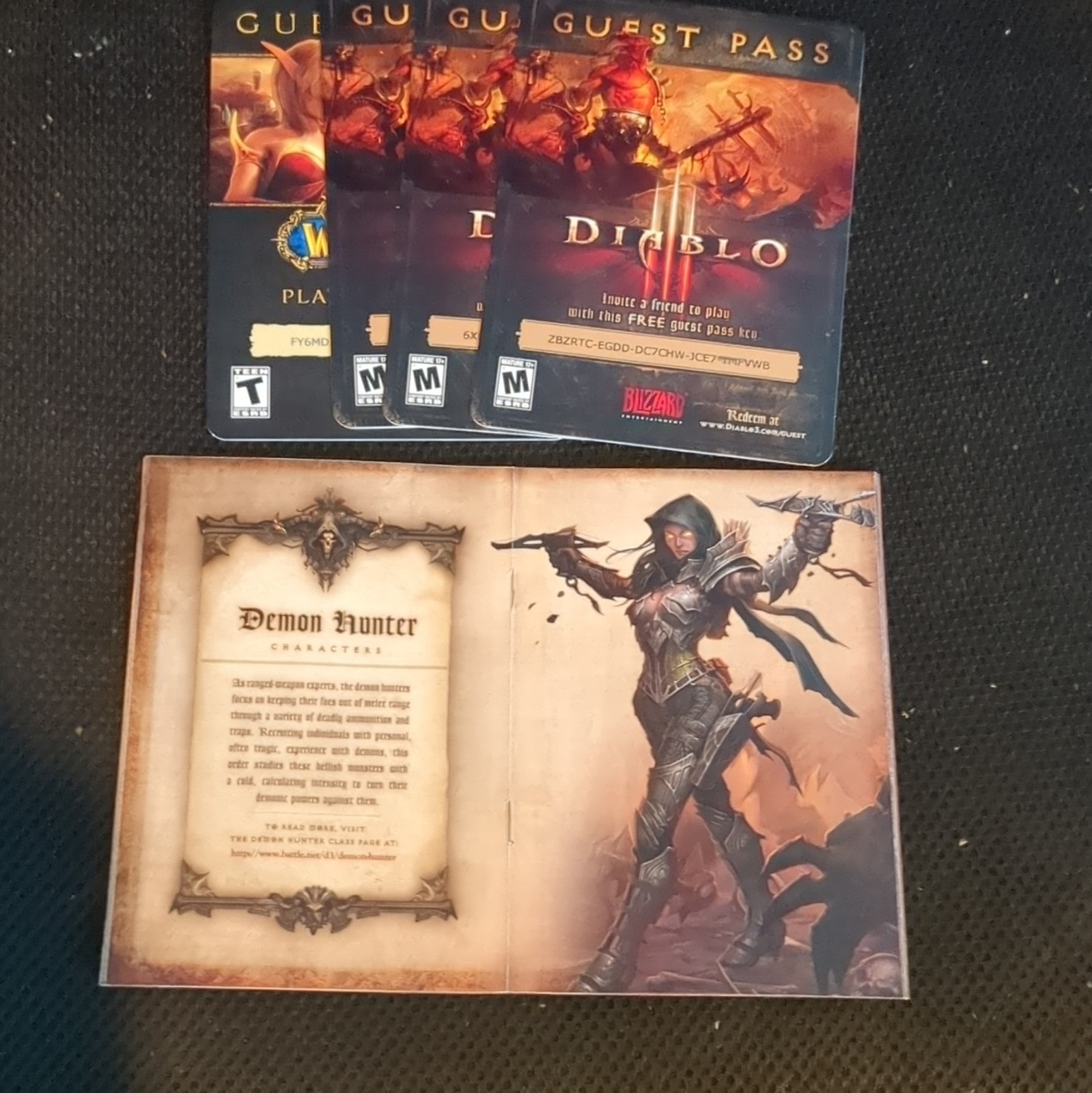 Blizzard Diablo III PC M Mature Action Role Playing manual included