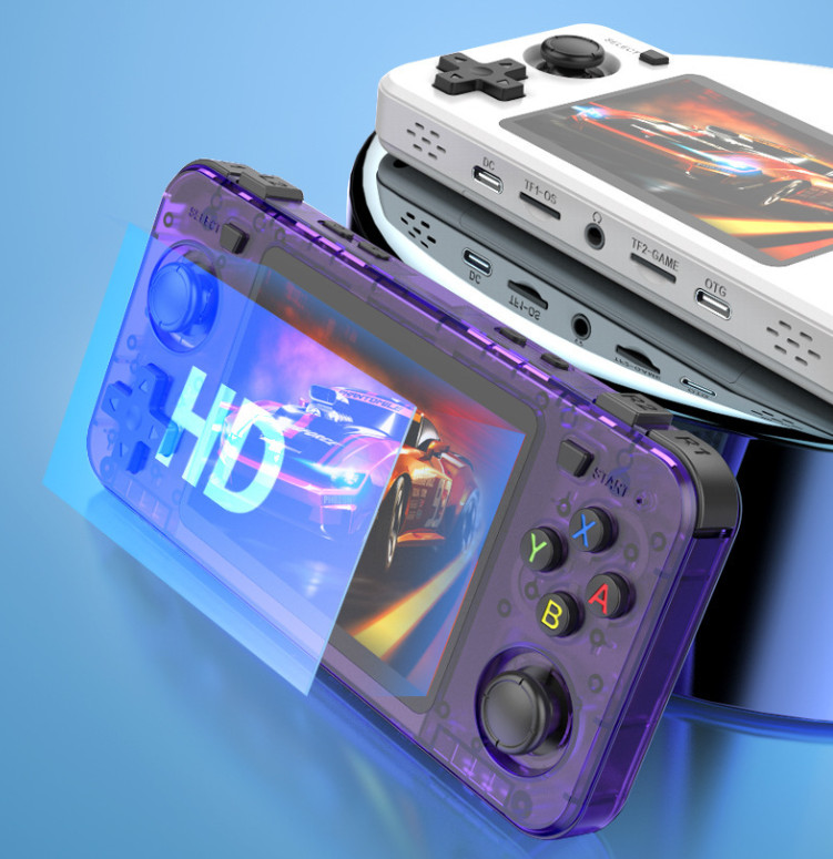 New Upgraded R36H Linux Retro Handheld Game Console 3.5″ IPS 640×480 3000mAh