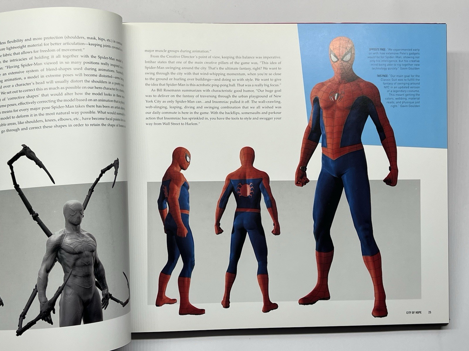 Signed Marvels Spider-Man PlayStation Art Book