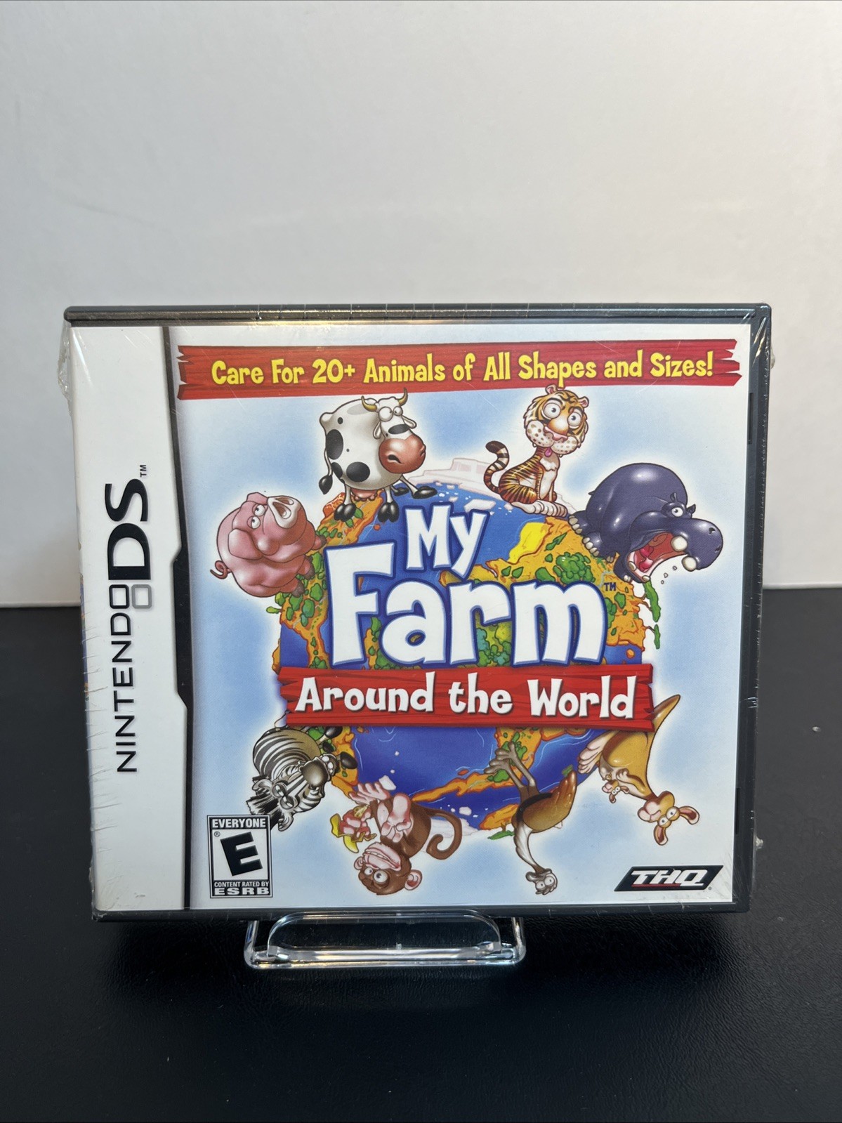 New Sealed Nintendo DS My Farm Around the World Sealed Video Game 20+ Animals