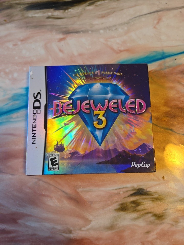 Bejeweled 3 New Sealed with Slipcover Nintendo DS Game
