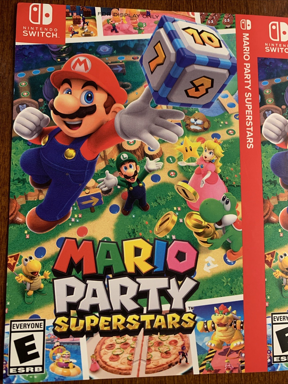 Mario Party Superstars – Nintendo Switch – For Display Only – Authentic – RARE